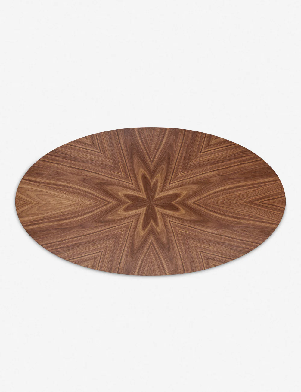 Beth Oval Dining Table, Brown - AYG Home Service