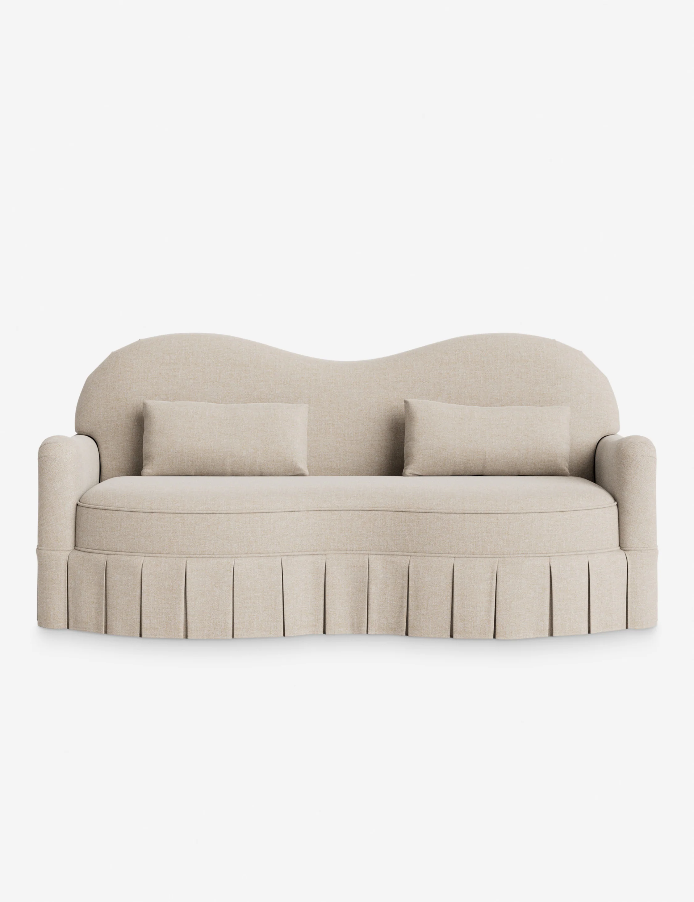 Middleton Skirted Sofa by Ginny Macdonald - AYG Home Service