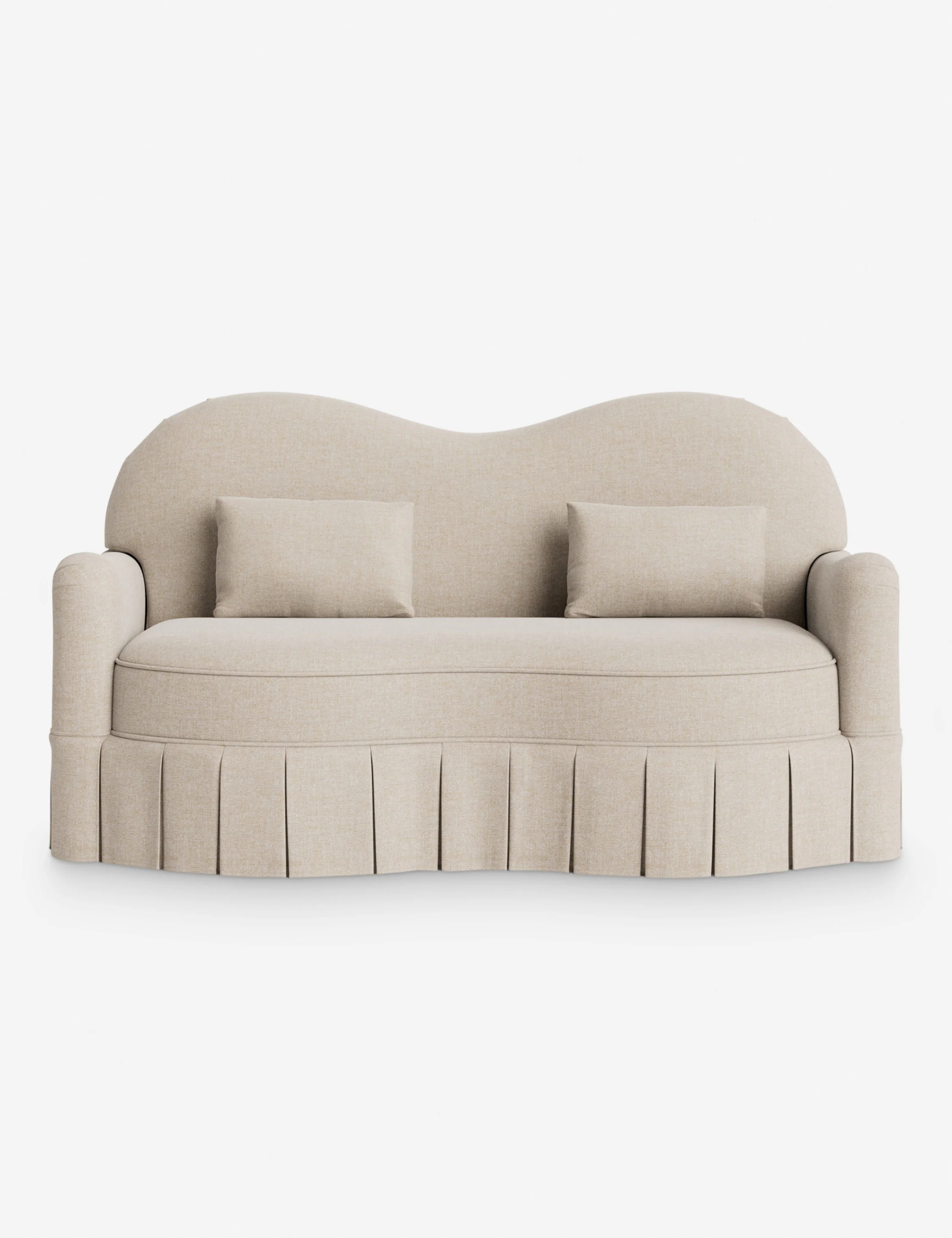 Middleton Skirted Sofa by Ginny Macdonald - AYG Home Service