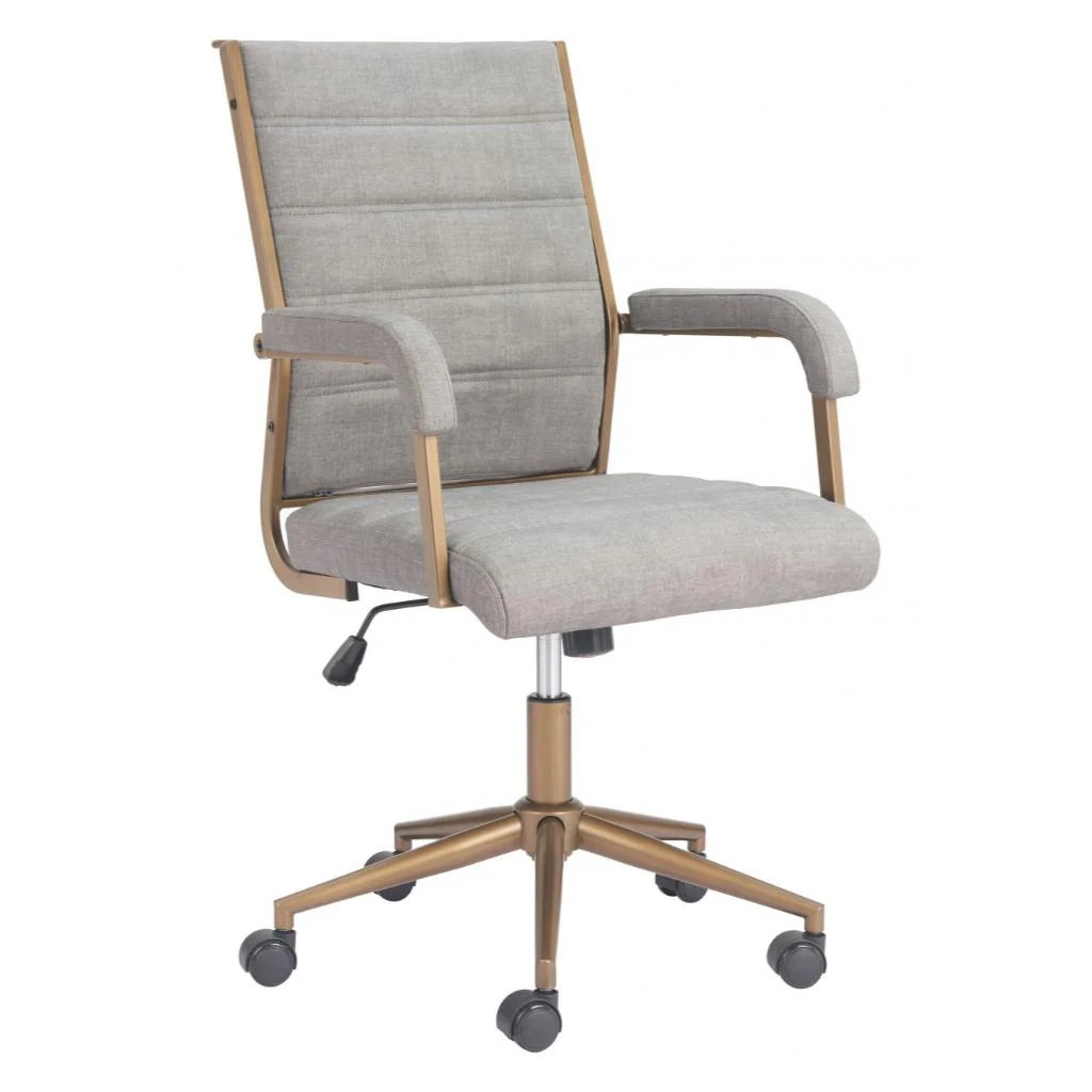 Auction Faux Leather Office Chair - AYG Home Service