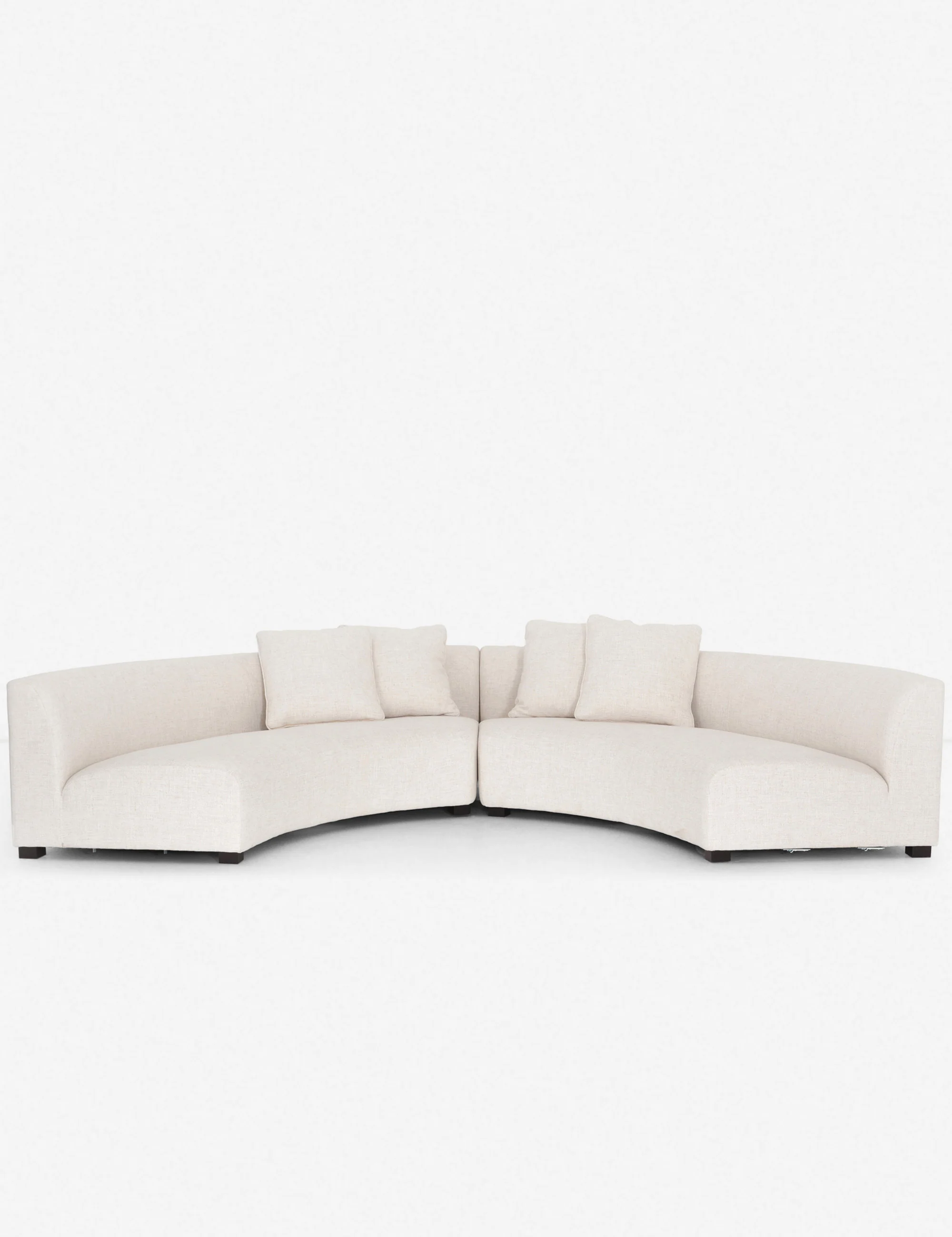 Saban 2-Piece Curved Sectional Sofa - AYG Home Service