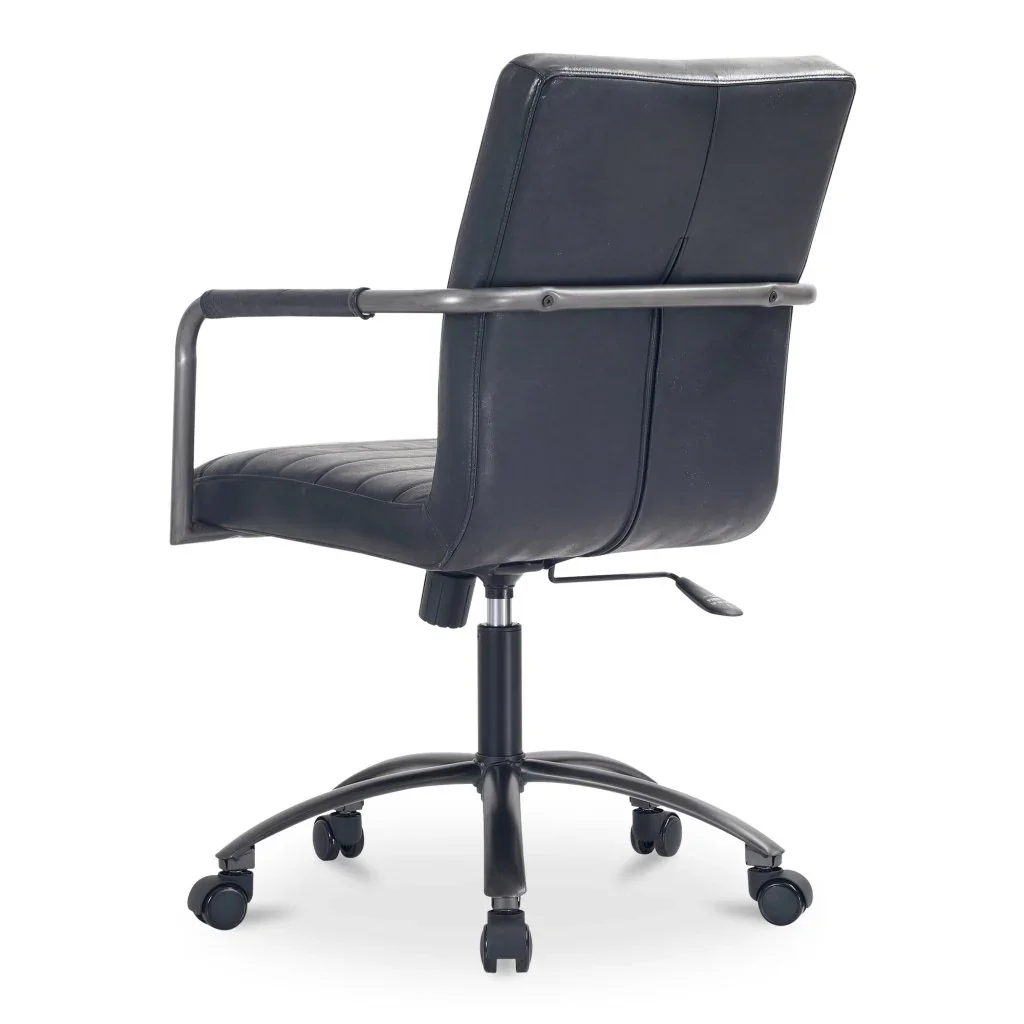 Roy Leather Swivel Office Chair - AYG Home Service