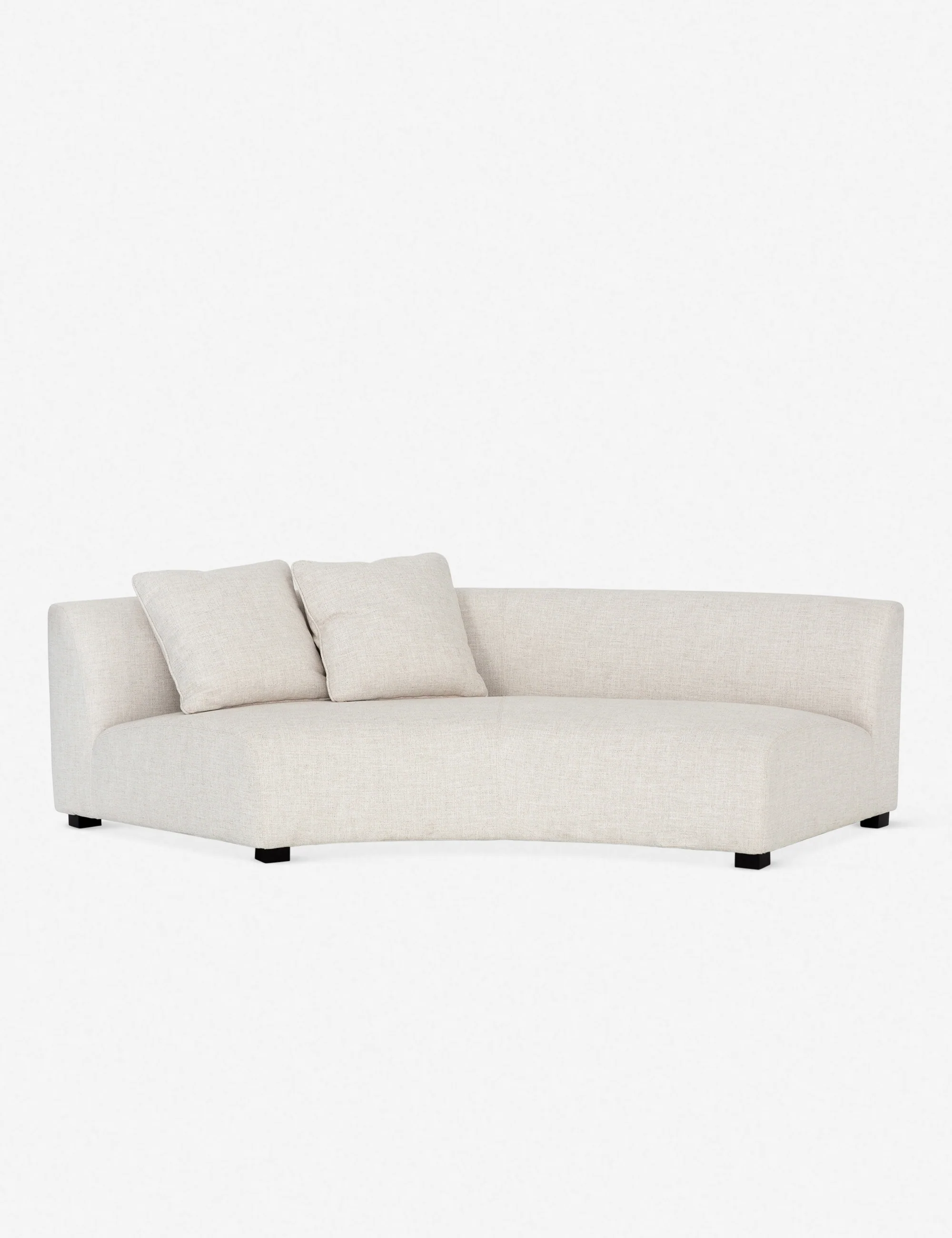 Saban Curved Sofa - AYG Home Service