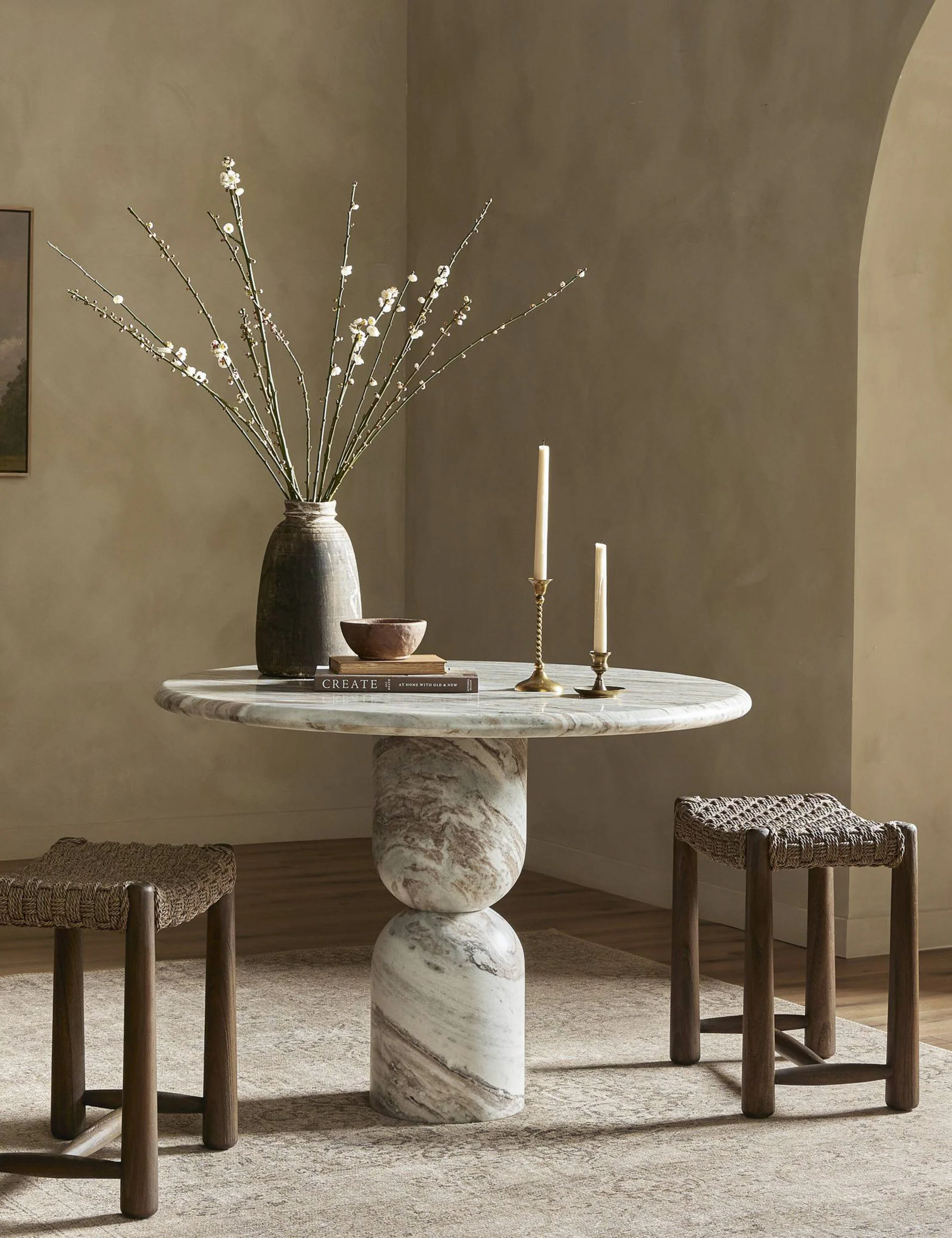 Figueroa Round Dining Table by Amber Lewis x Four Hands - AYG Home Service