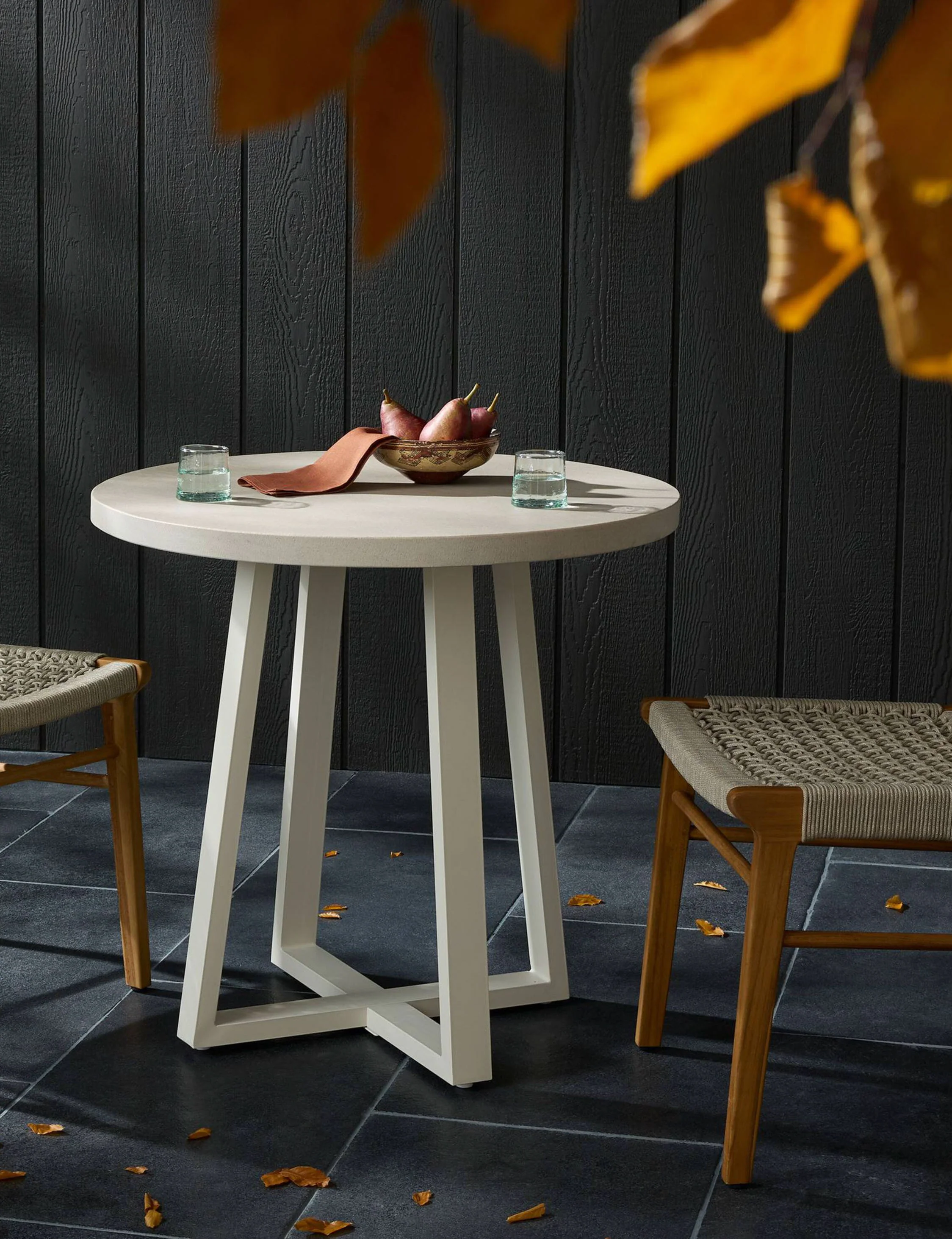 Hollis Indoor / Outdoor Round Dining Table - AYG Home Service