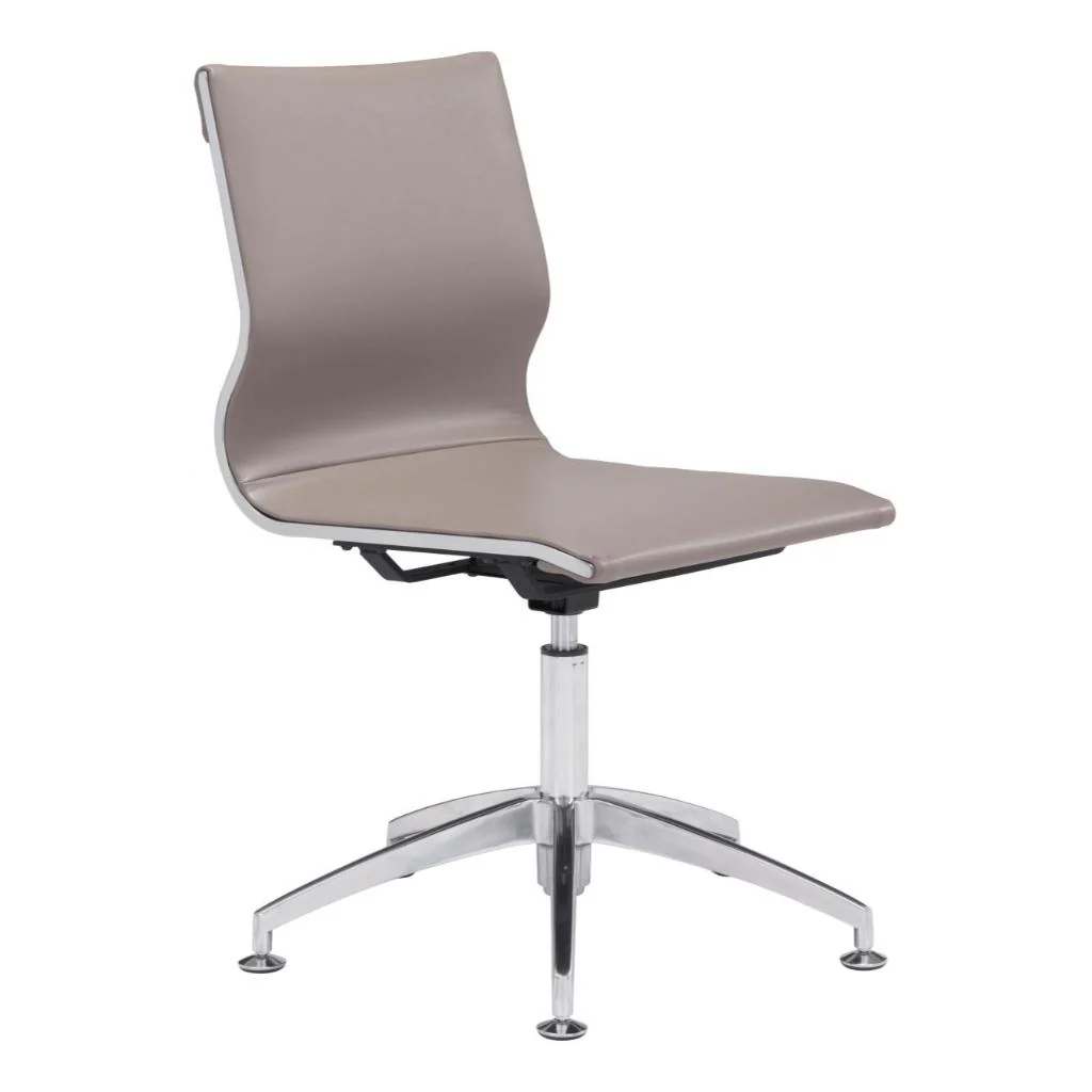 Glider Faux Leather Conference Chair - AYG Home Service