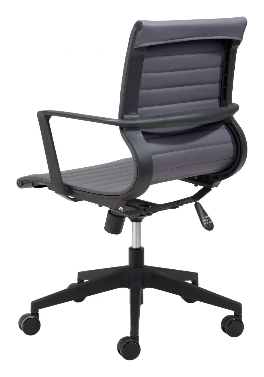 Stacy Faux Leather Office Chair - AYG Home Service
