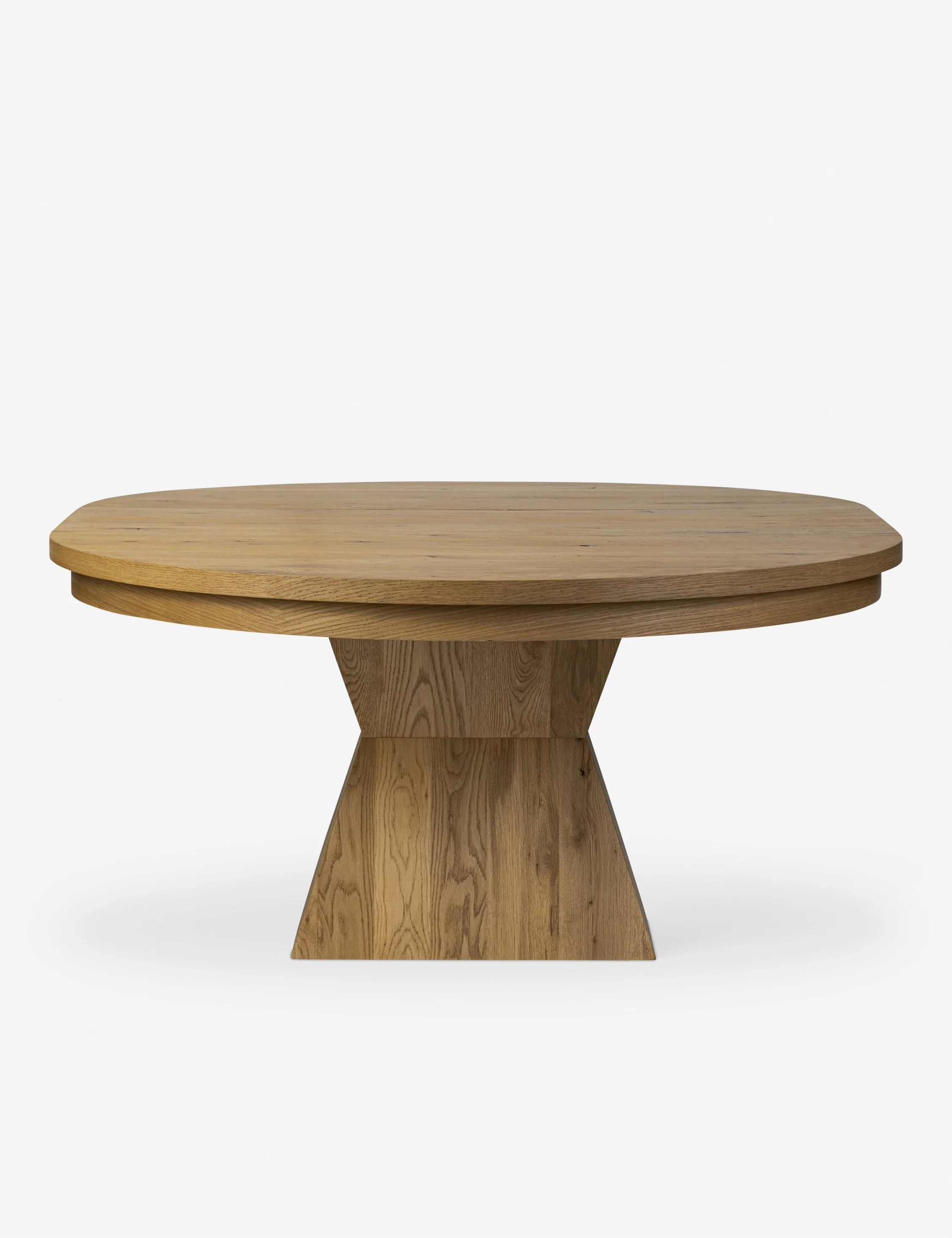 Hermoza Extendable Round Dining Table - AYG Home Service