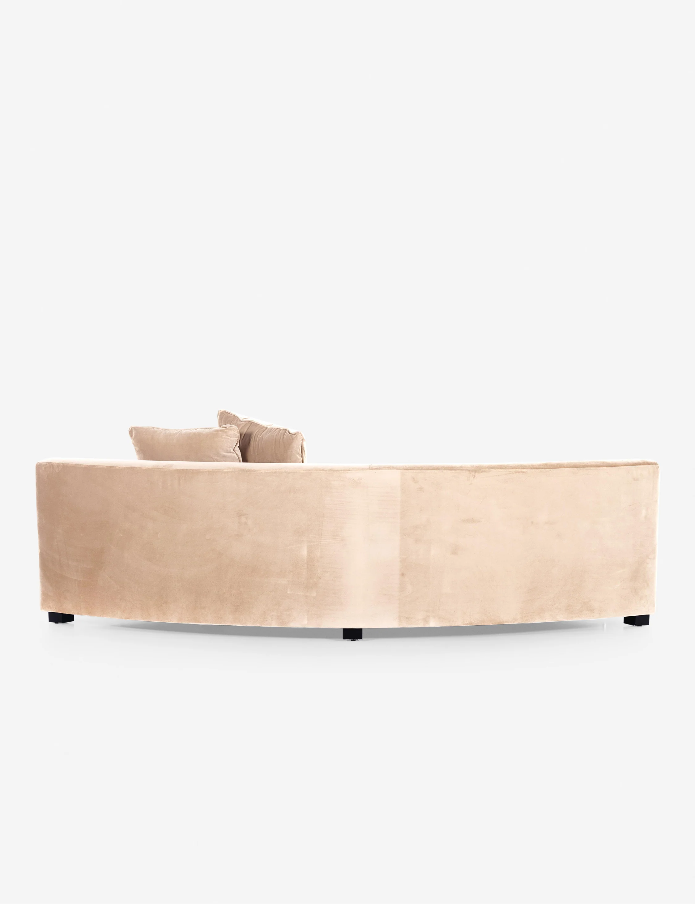 Saban Curved Sofa - AYG Home Service