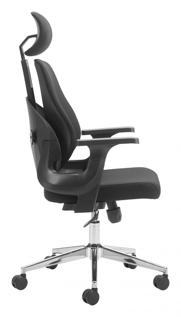 Genric Black Mesh Fabric Office Chair - AYG Home Service