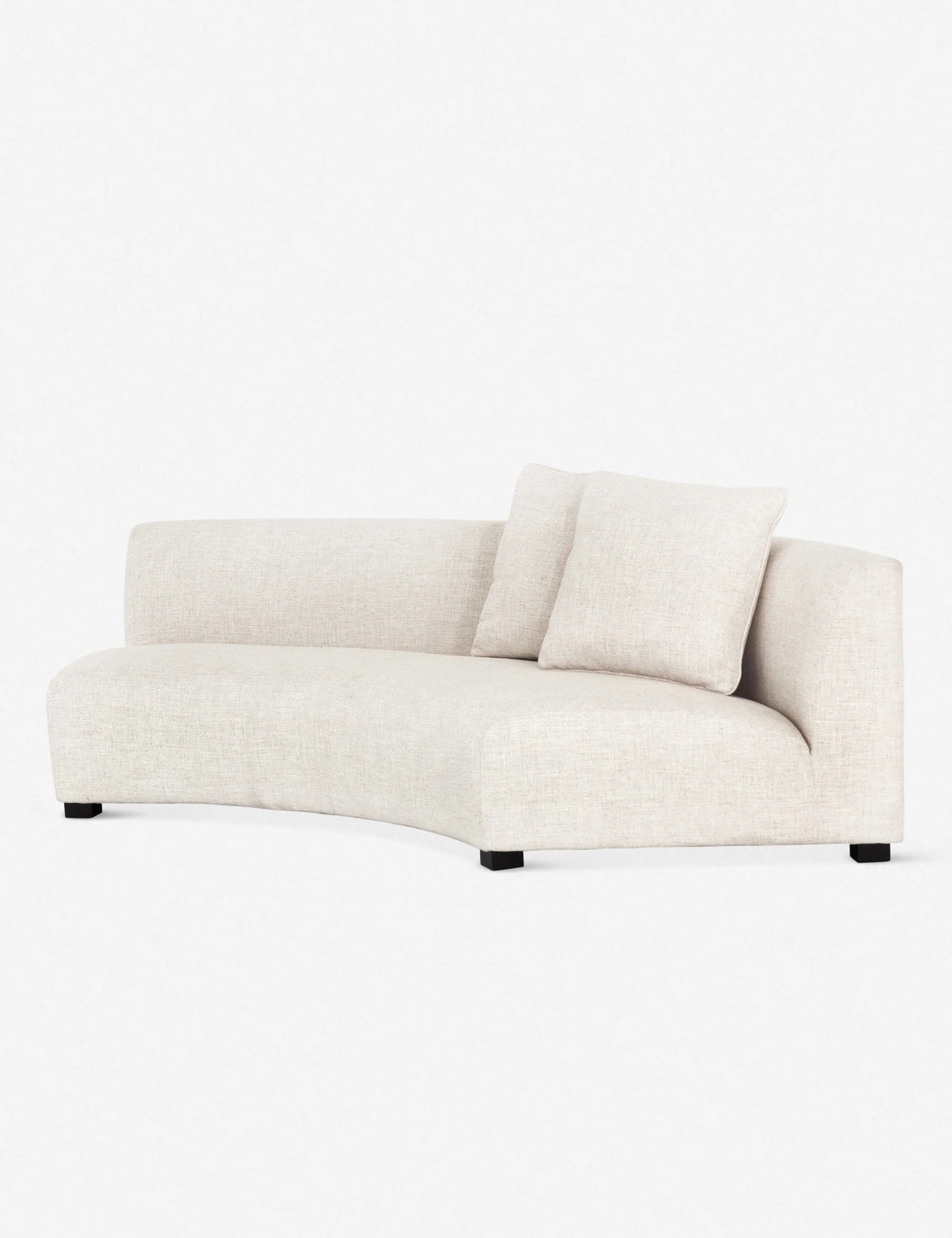 Saban Curved Sofa - AYG Home Service