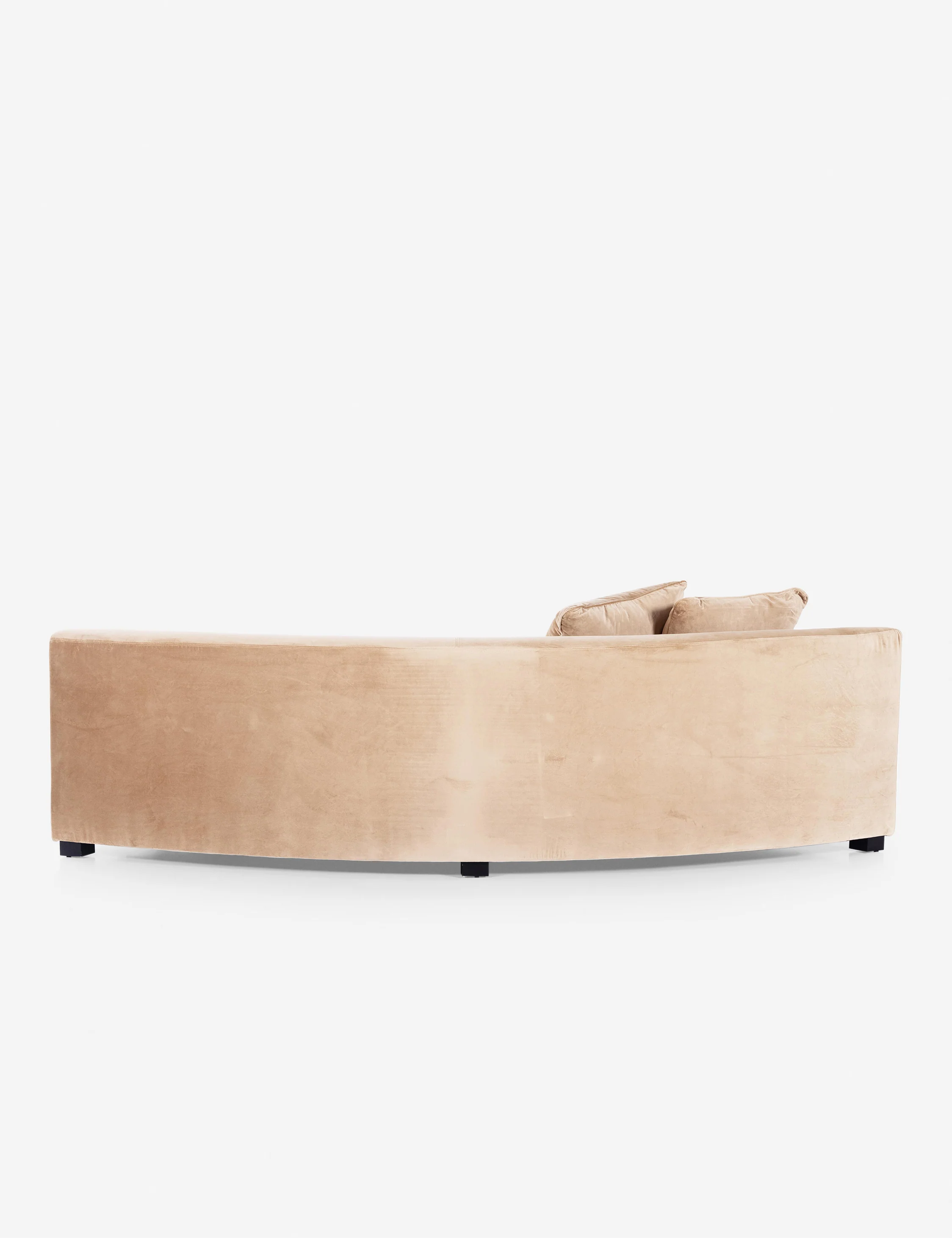 Saban Curved Sofa - AYG Home Service