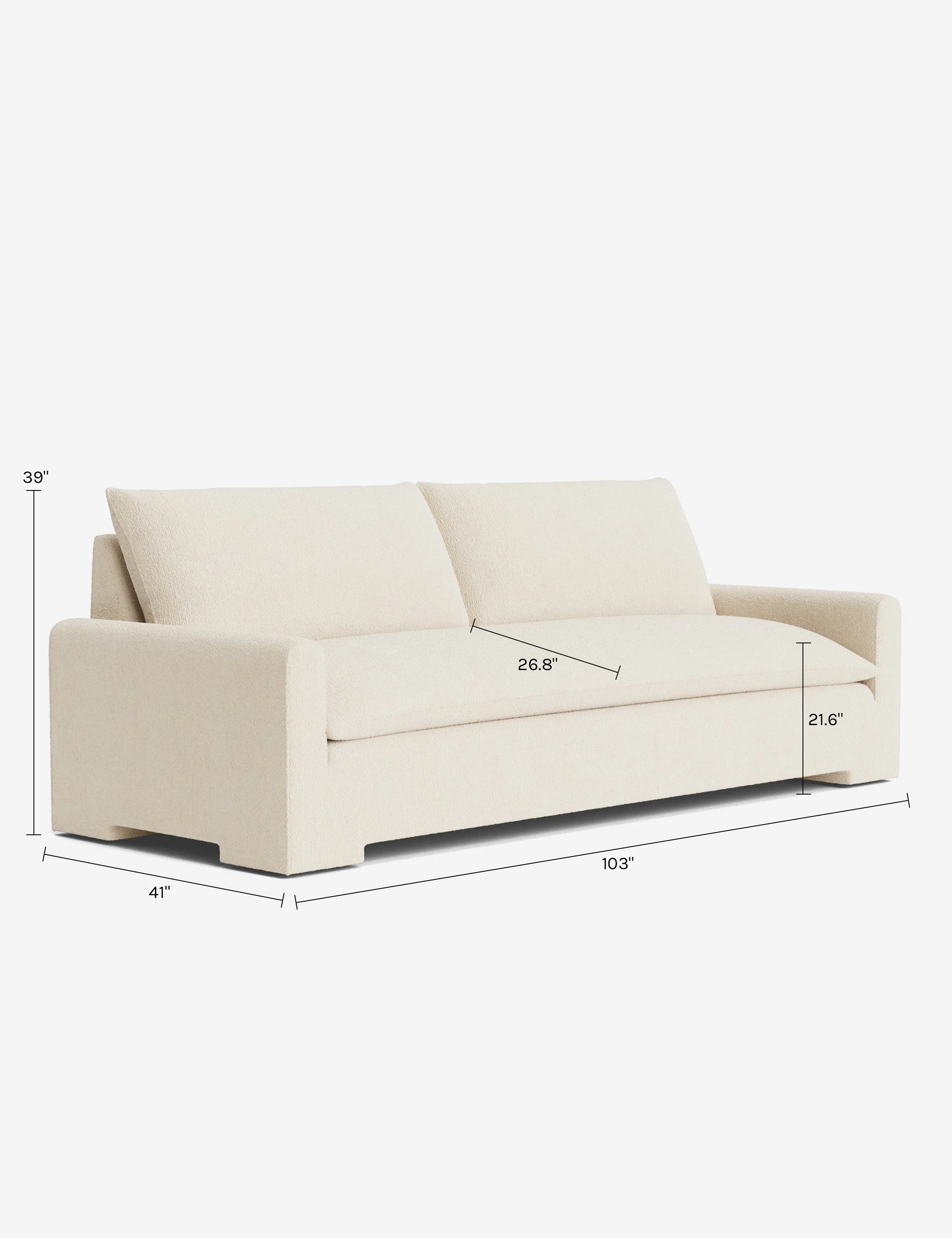 Rupert Sofa by Sarah Sherman Samuel - AYG Home Service