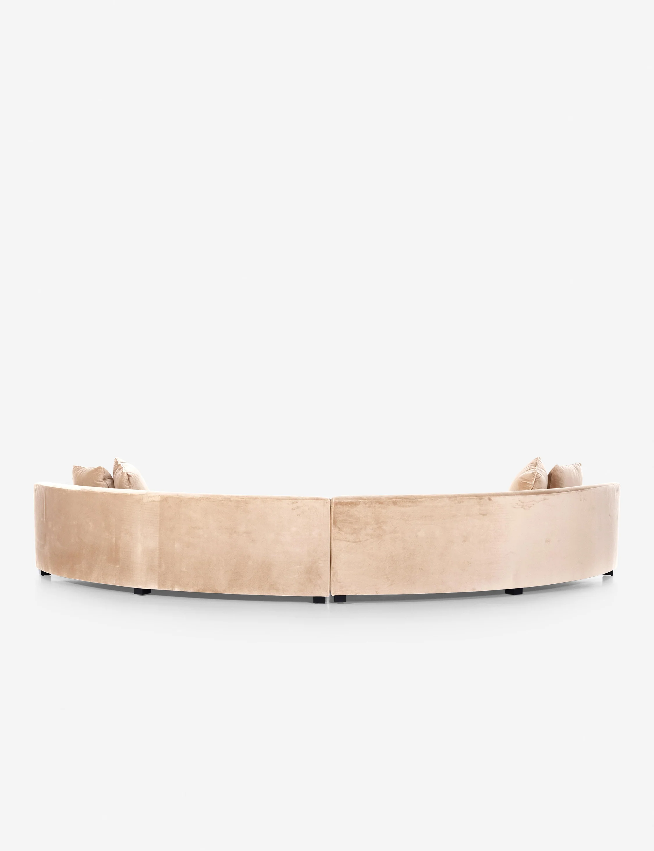 Saban 2-Piece Curved Sectional Sofa - AYG Home Service