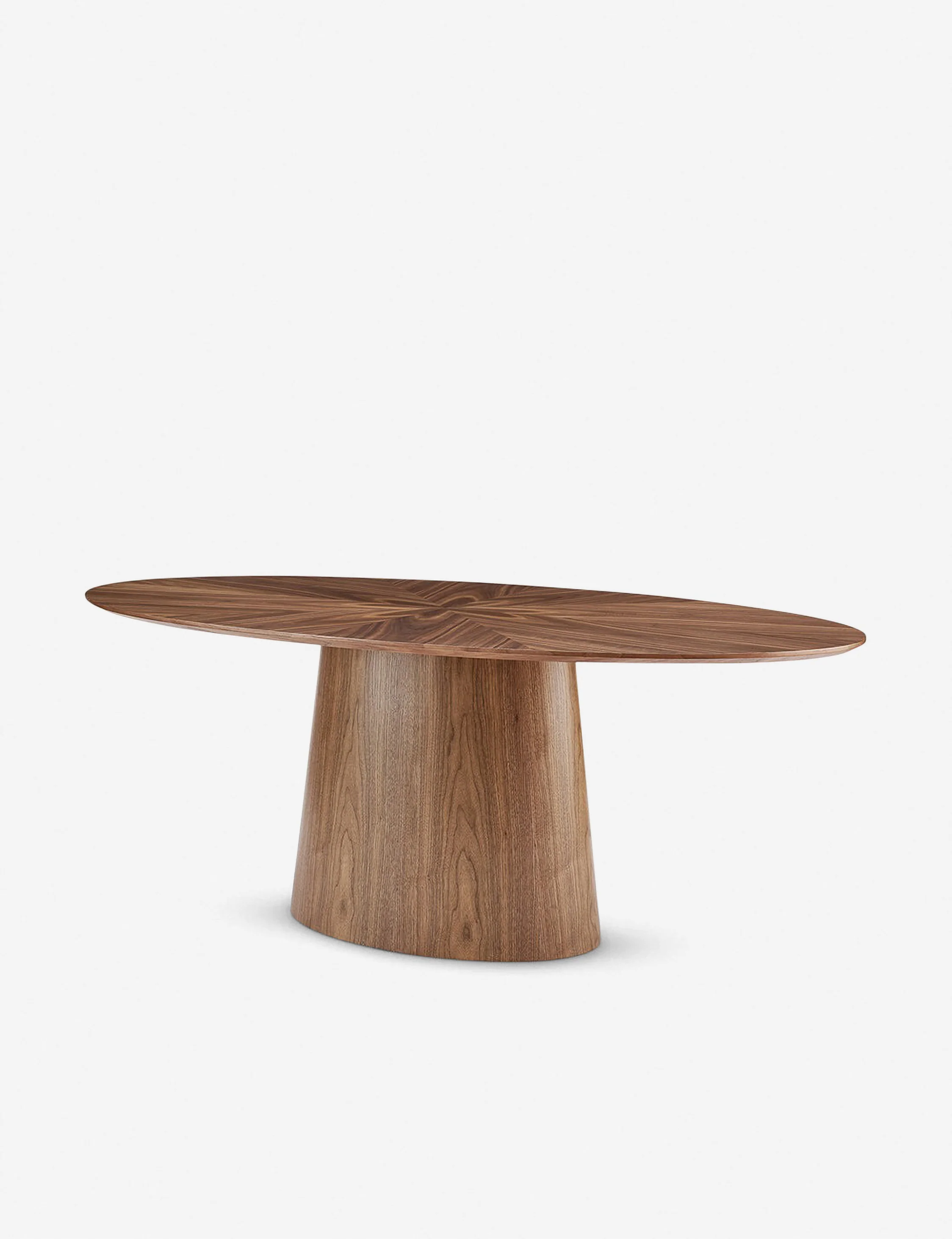 Beth Oval Dining Table, Brown - AYG Home Service