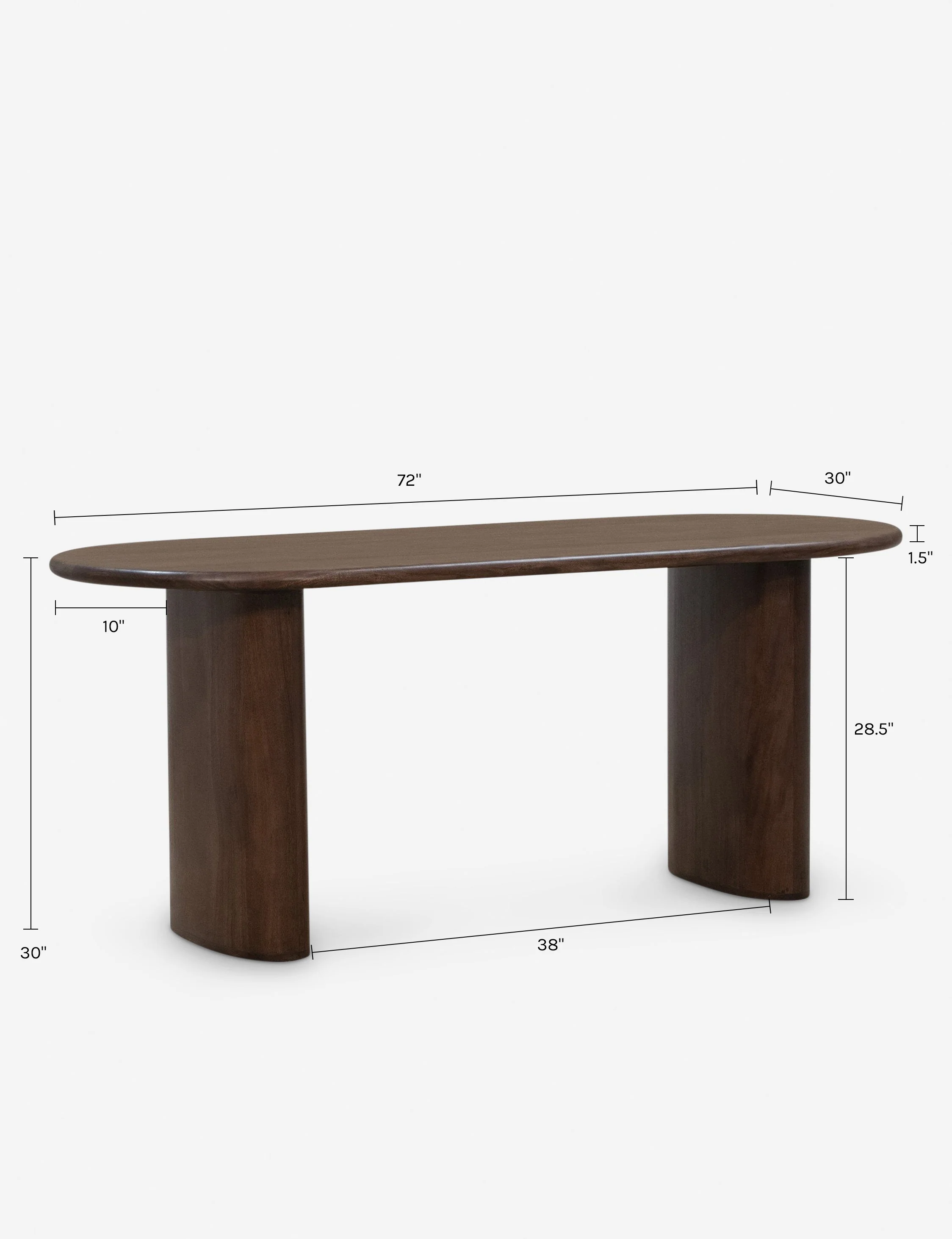 Mattea Oval Dining Table - AYG Home Service