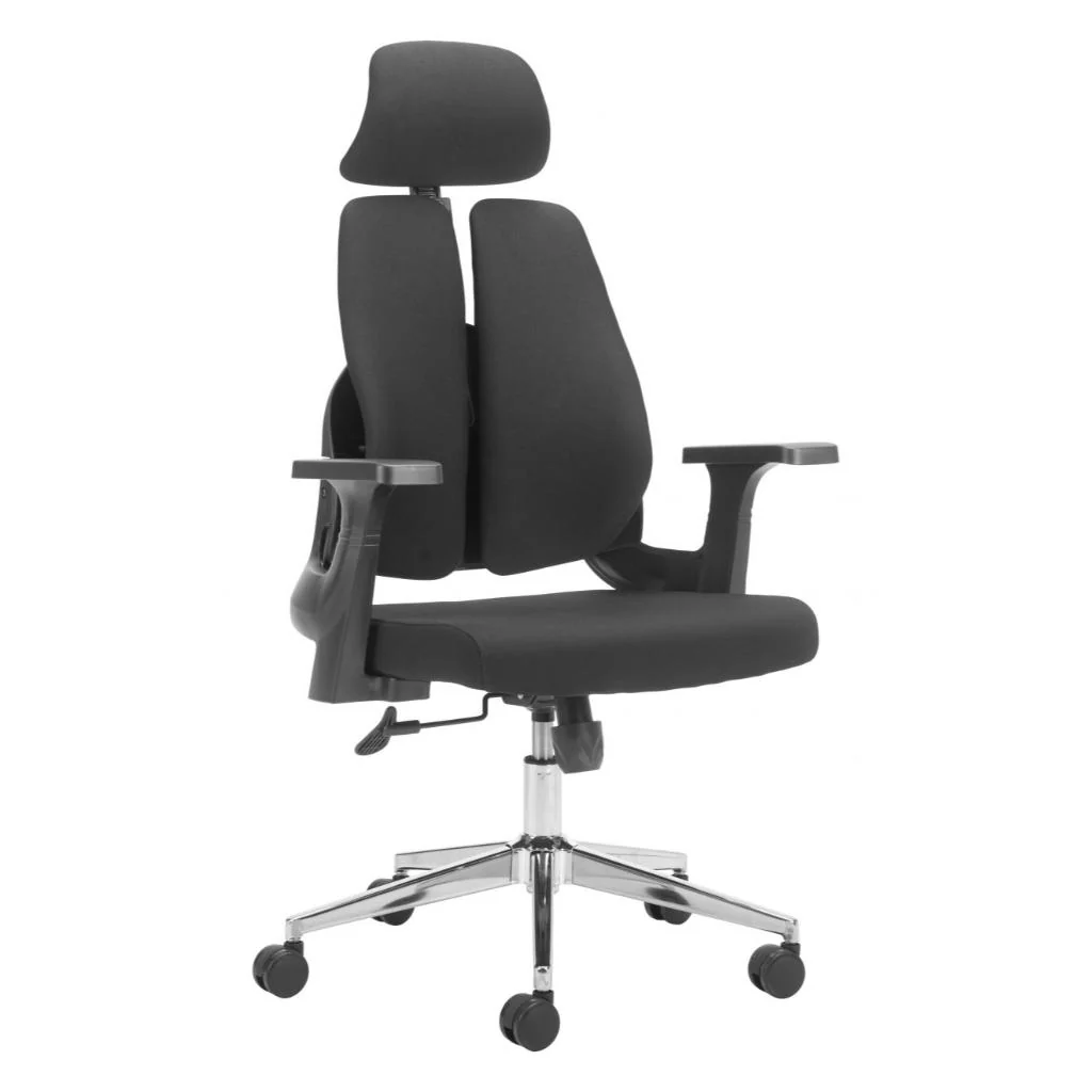 Genric Black Mesh Fabric Office Chair - AYG Home Service