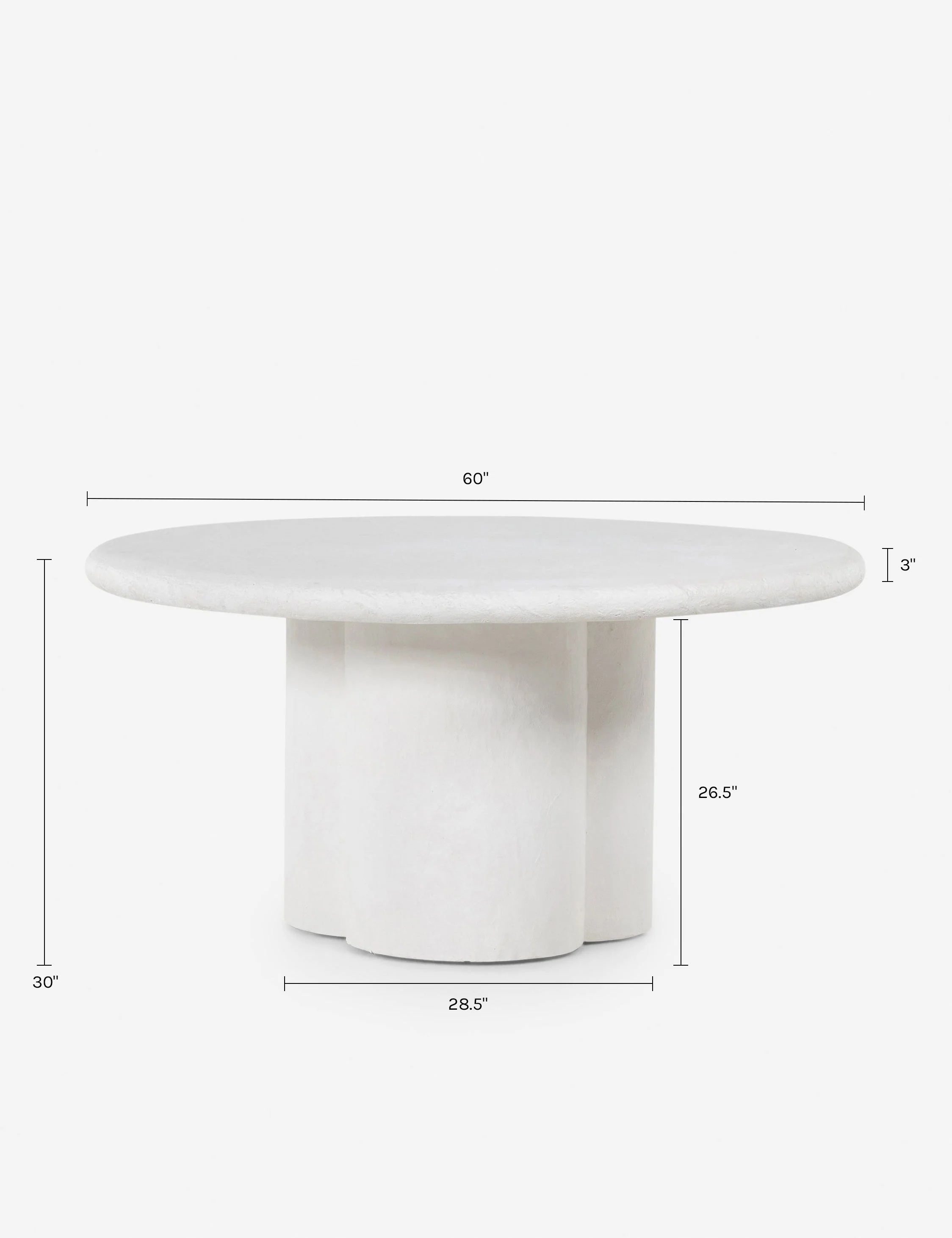 Sol Round Dining Table - AYG Home Service