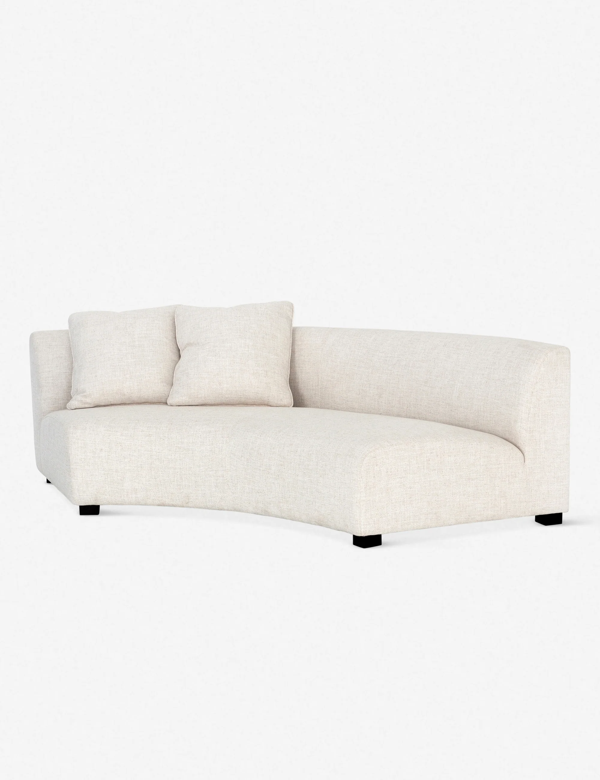 Saban Curved Sofa - AYG Home Service