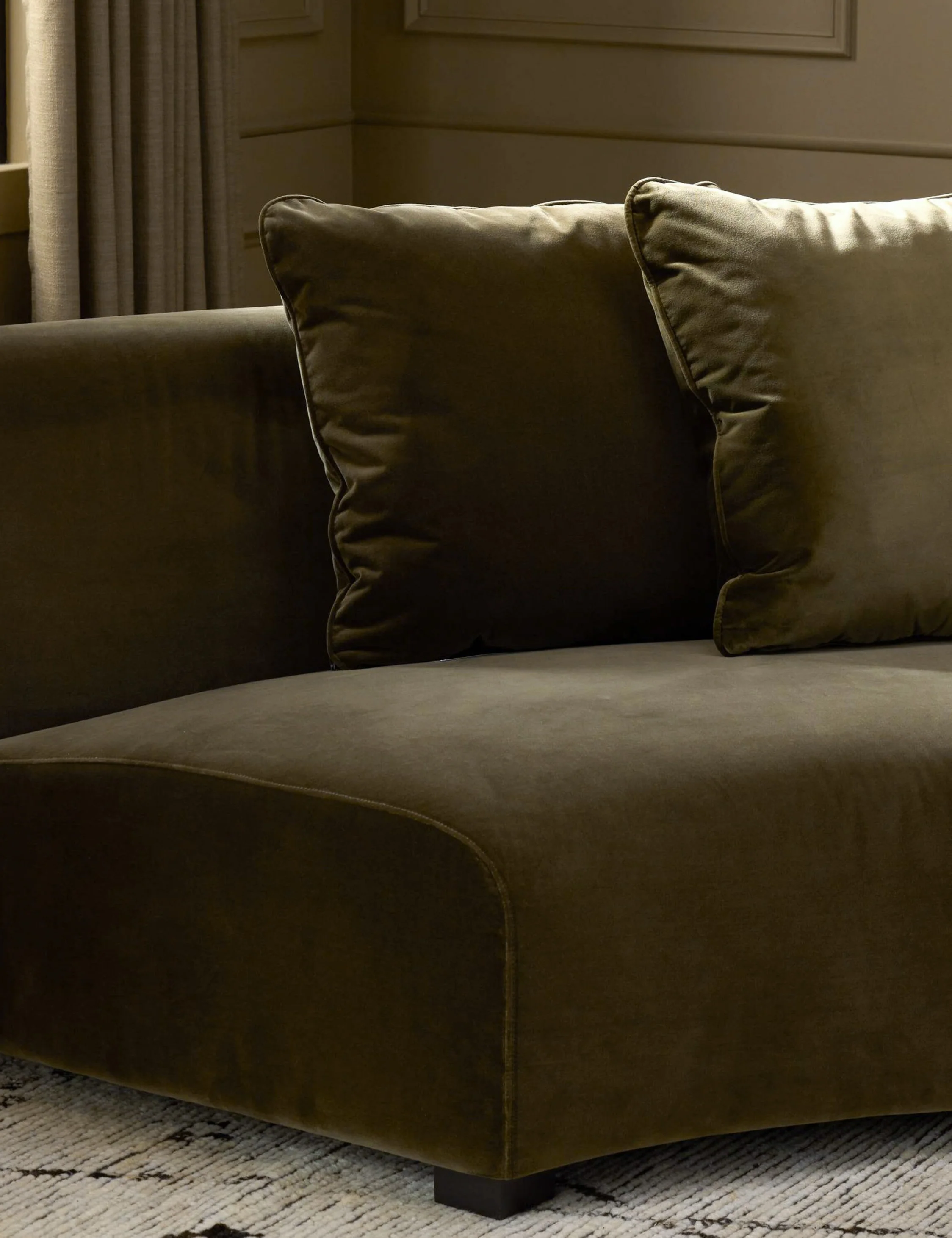Saban 2-Piece Curved Sectional Sofa - AYG Home Service