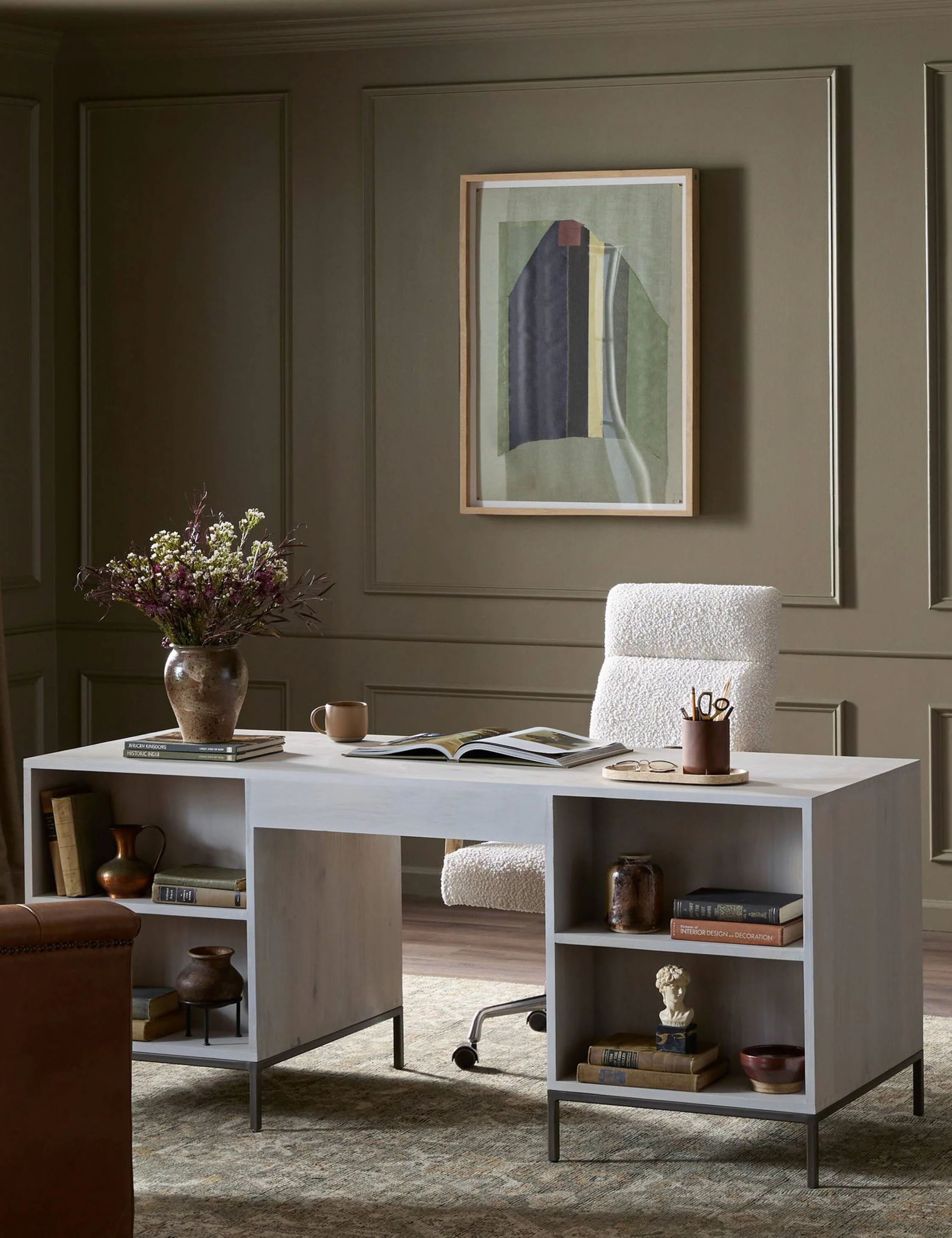 Rosamonde Executive Desk - AYG Home Service