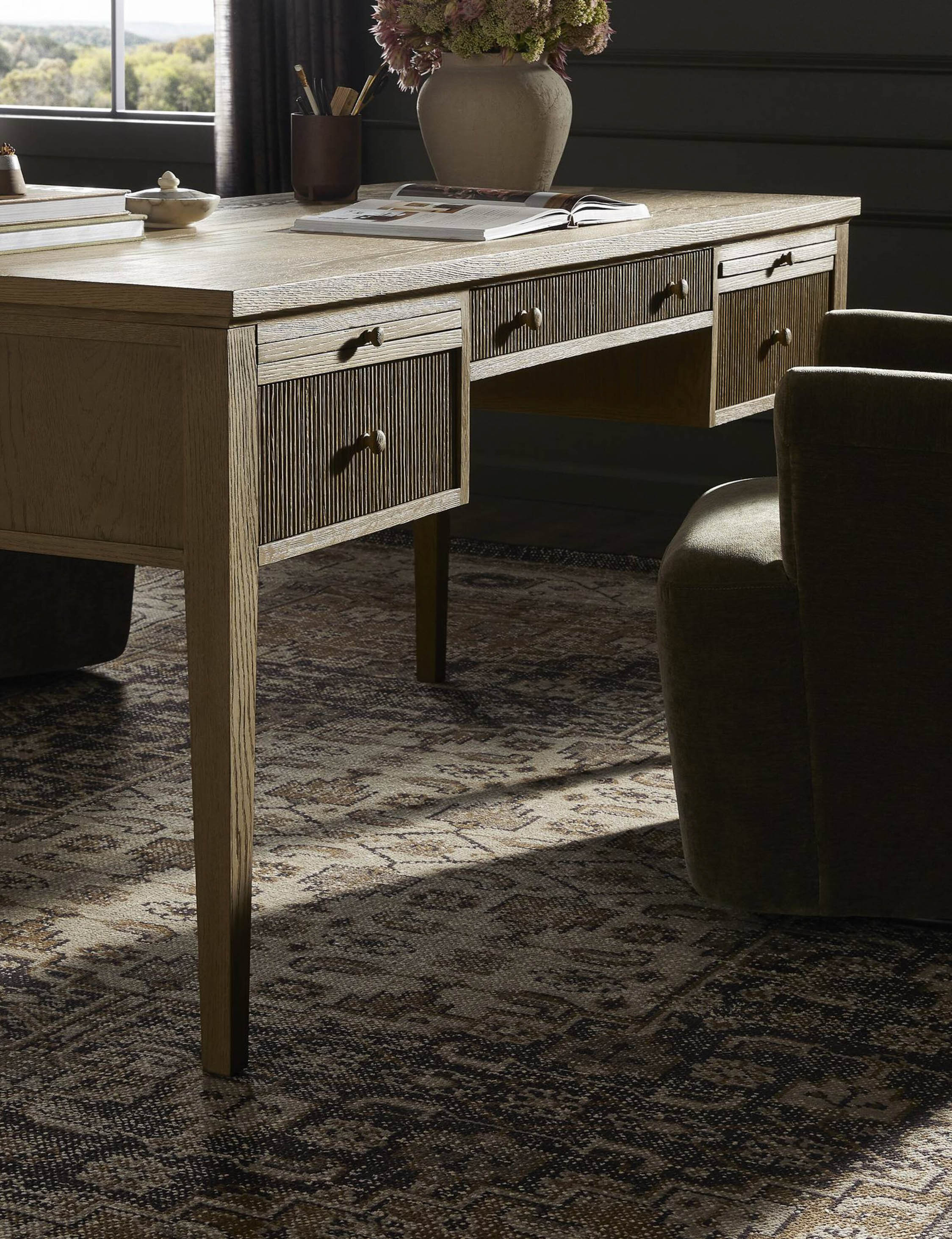 Bush Desk by Amber Lewis x Four Hands - AYG Home Service