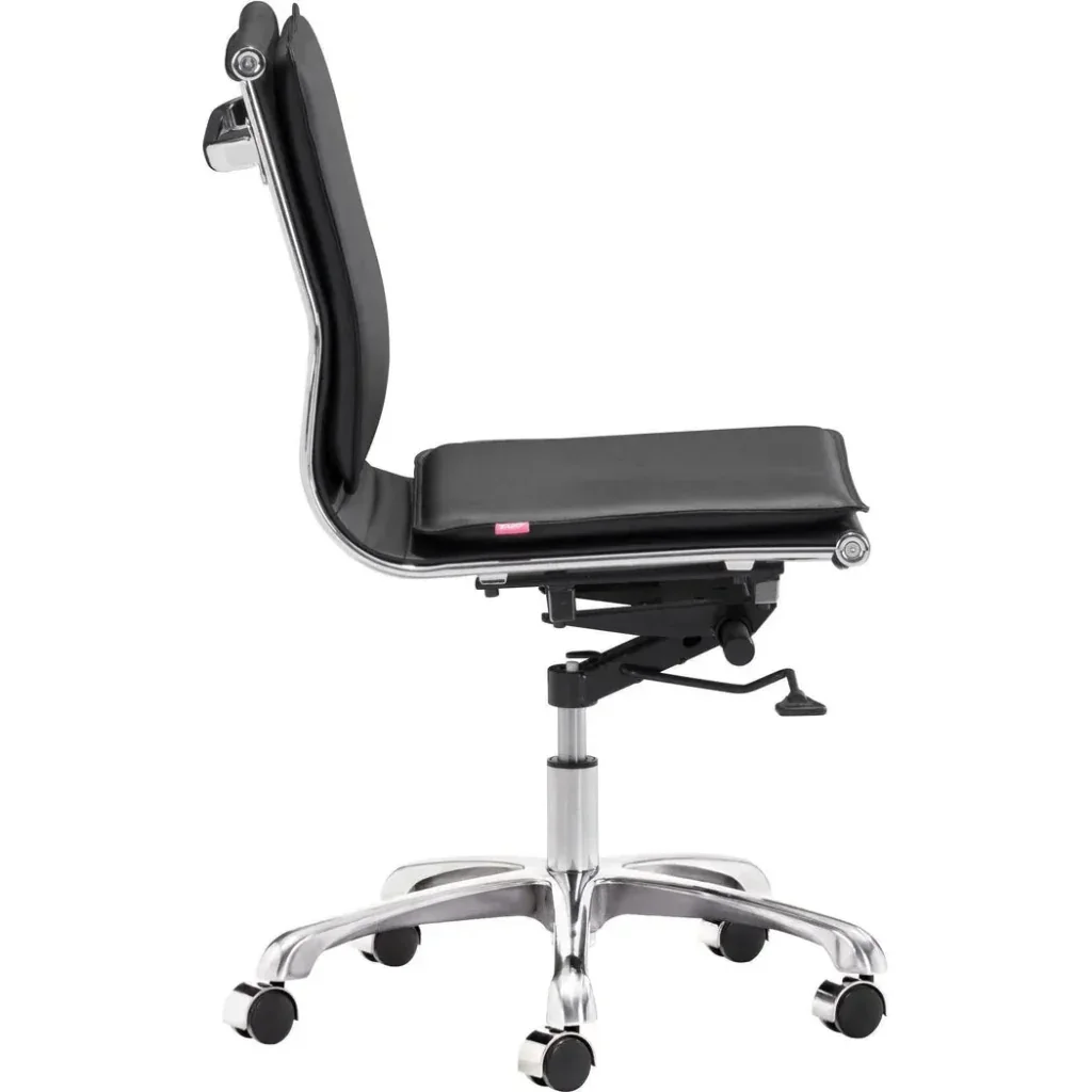 Lider Plus Armless Office Chair Black - AYG Home Service