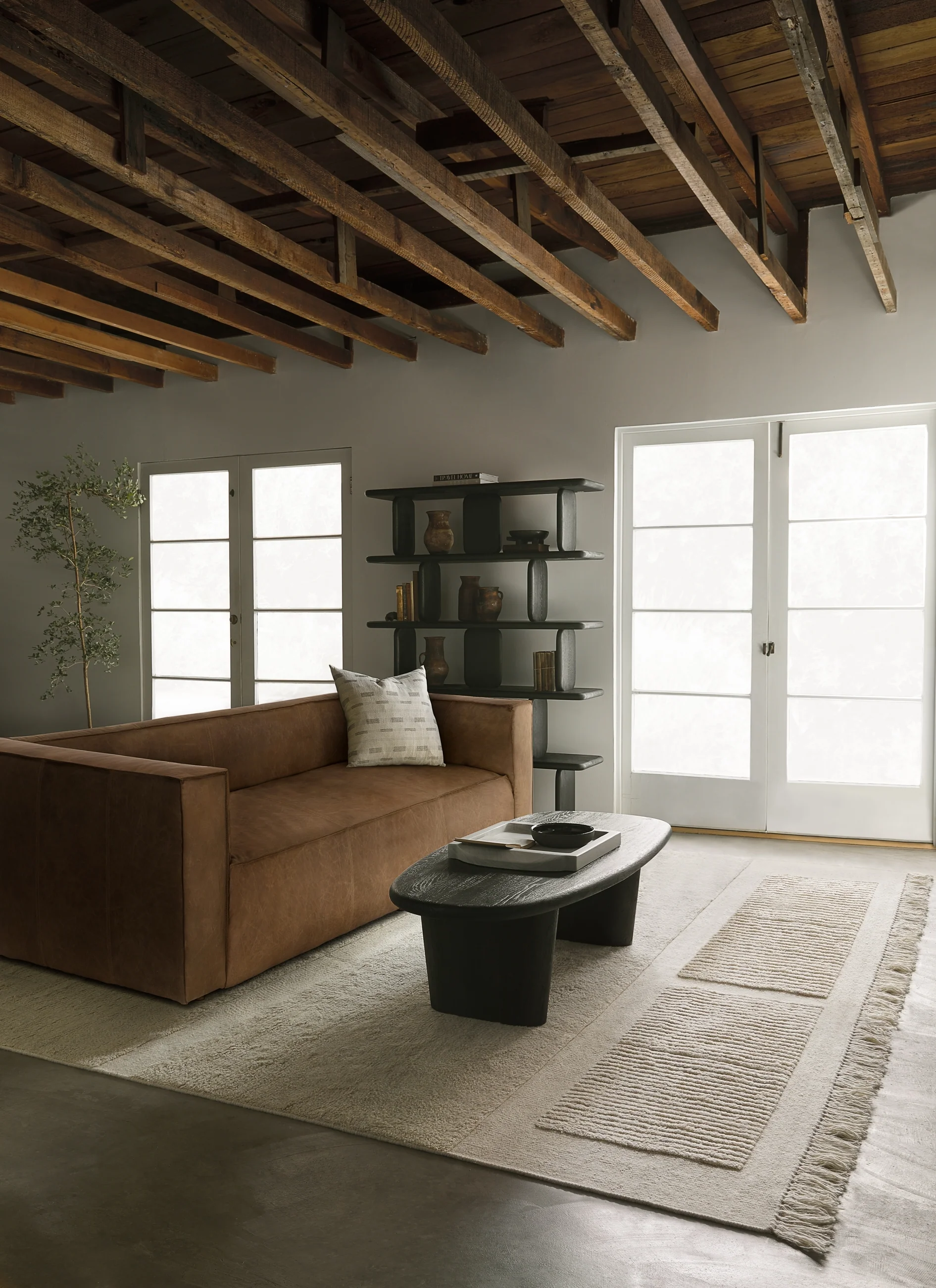 Graham Leather Sofa - AYG Home Service