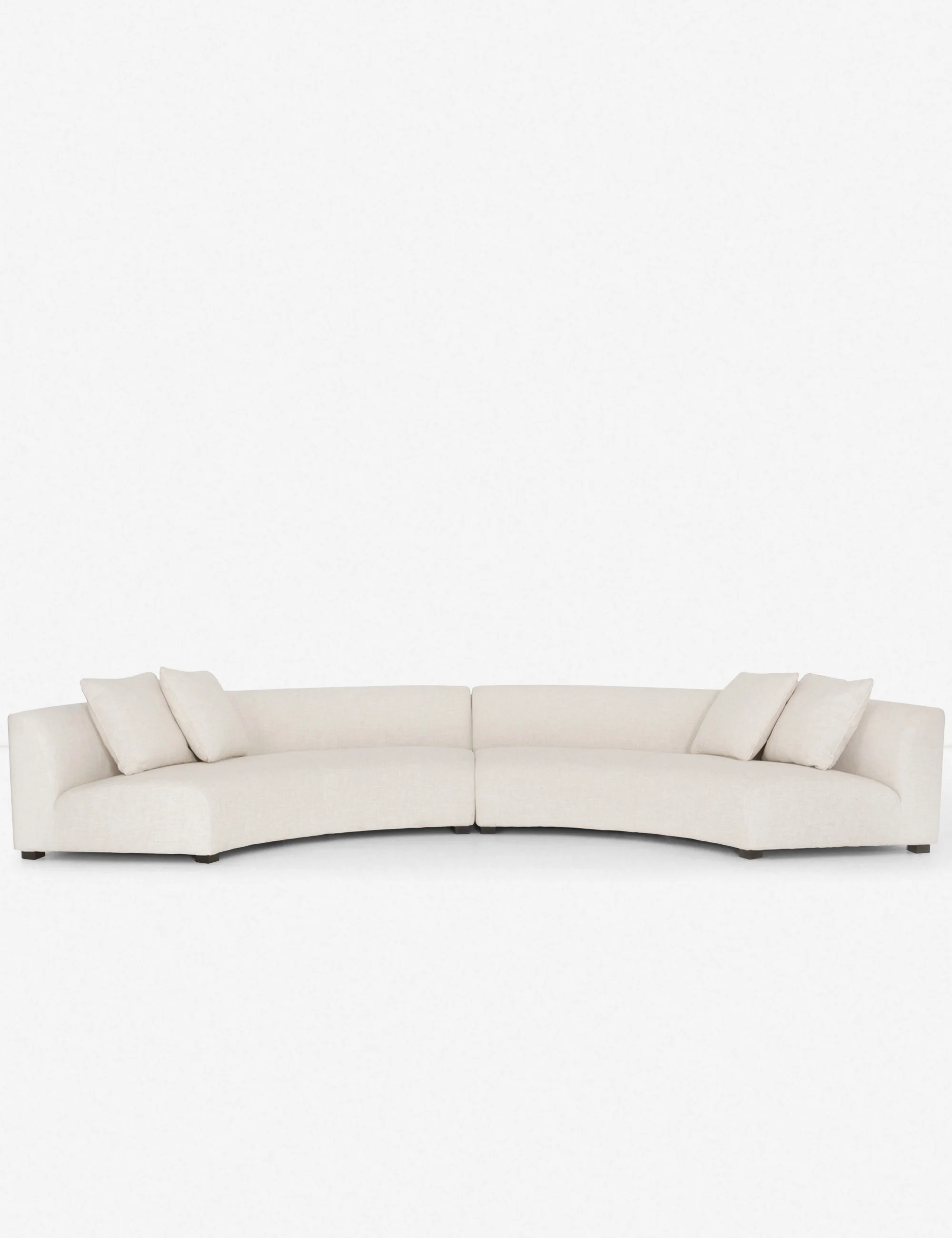 Saban 2-Piece Curved Sectional Sofa - AYG Home Service