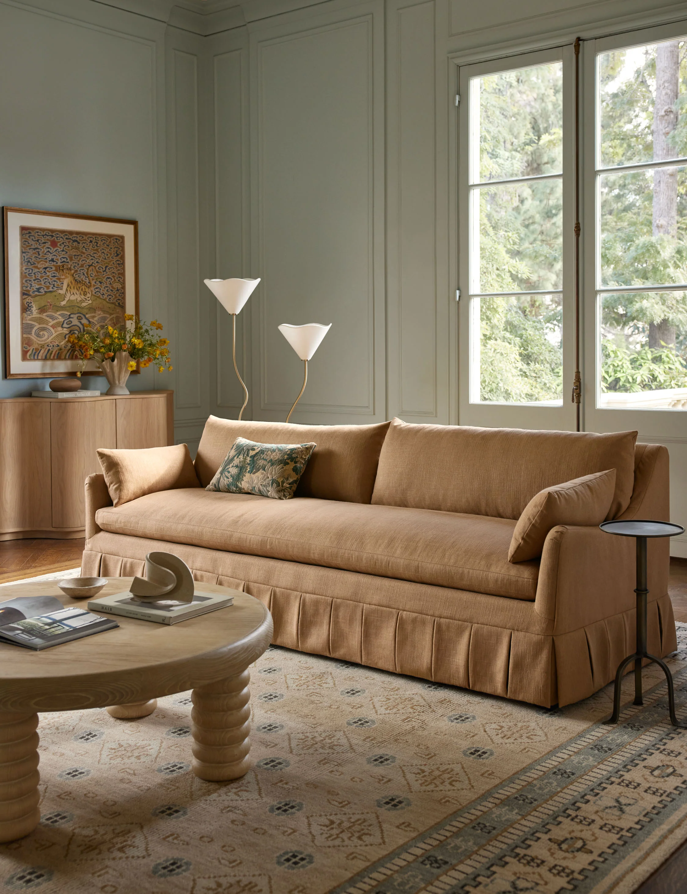 Portola Pleated Sofa - AYG Home Service