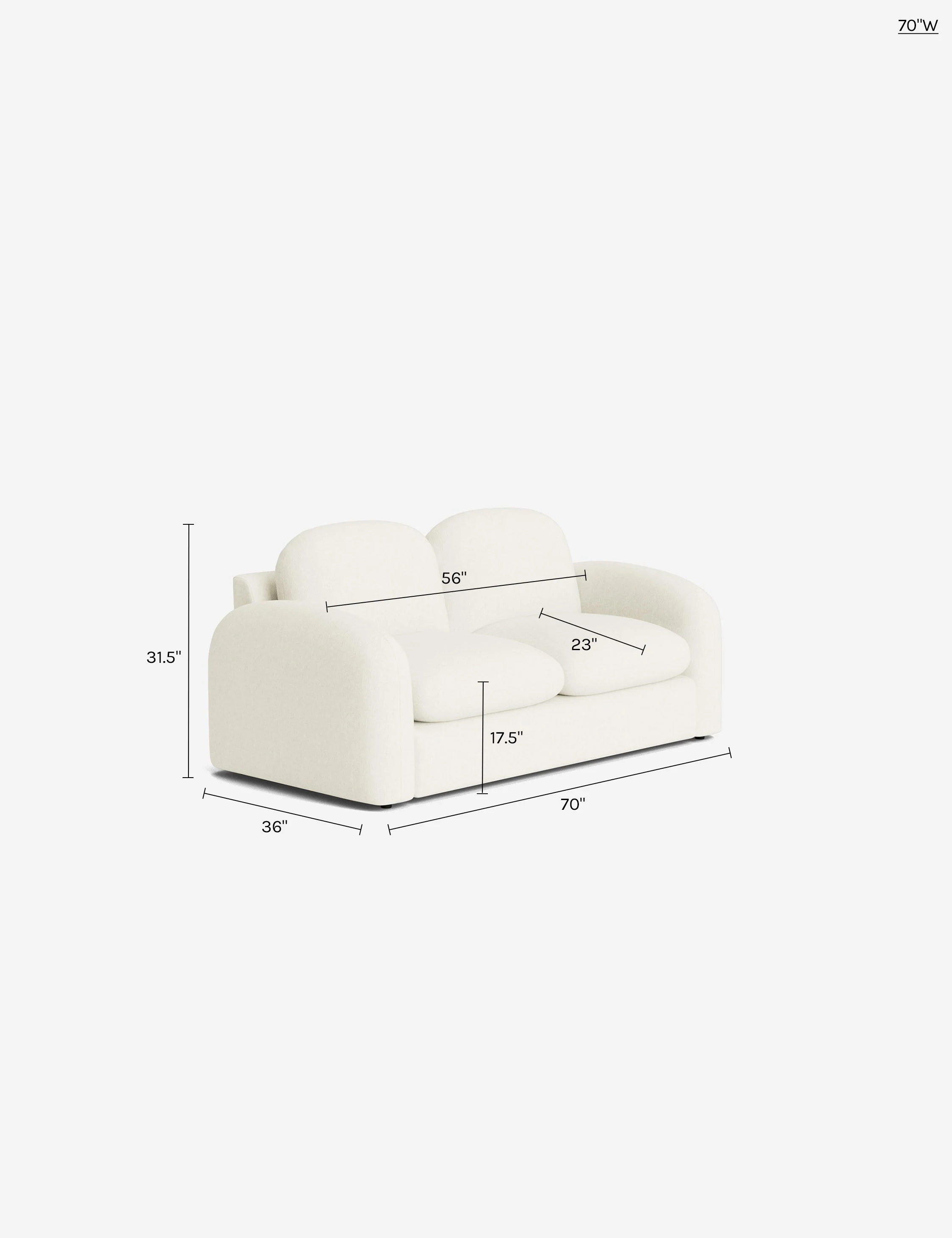 Neve Sofa by Aimee Song - AYG Home Service