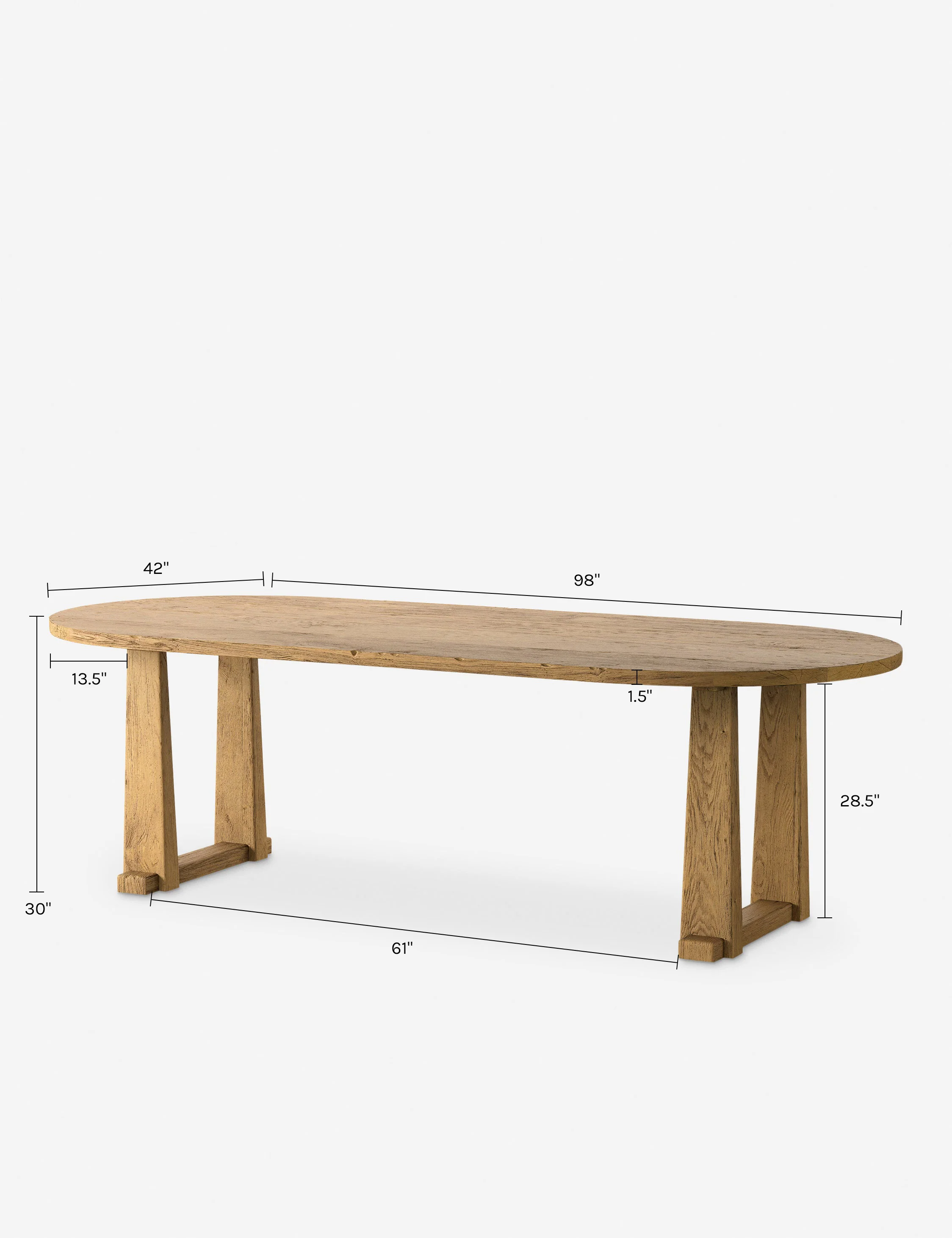 Ayla Dining Table by Amber Lewis x Four Hands - AYG Home Service