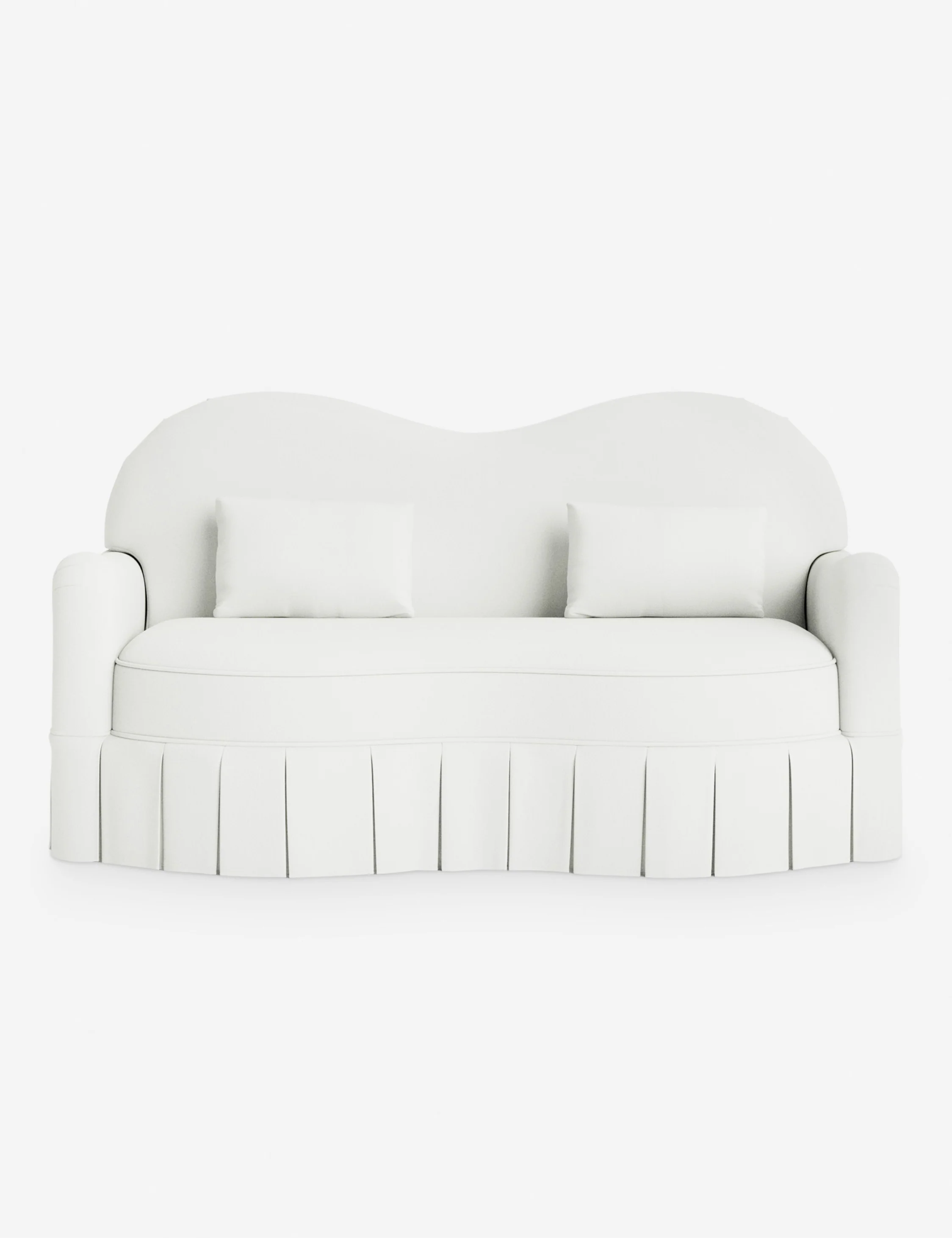 Middleton Skirted Sofa by Ginny Macdonald - AYG Home Service