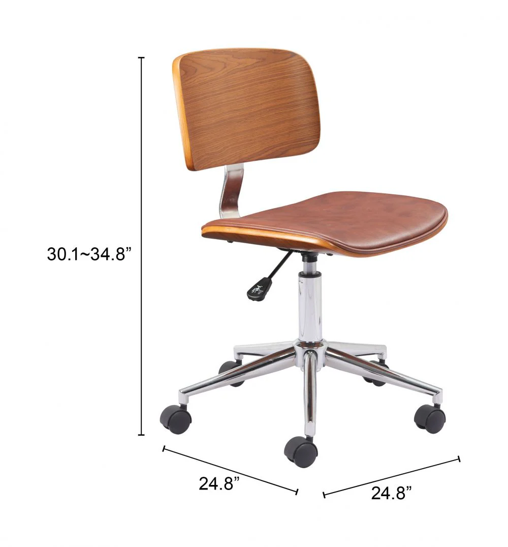 Duravel Faux Leather Office Chair - AYG Home Service