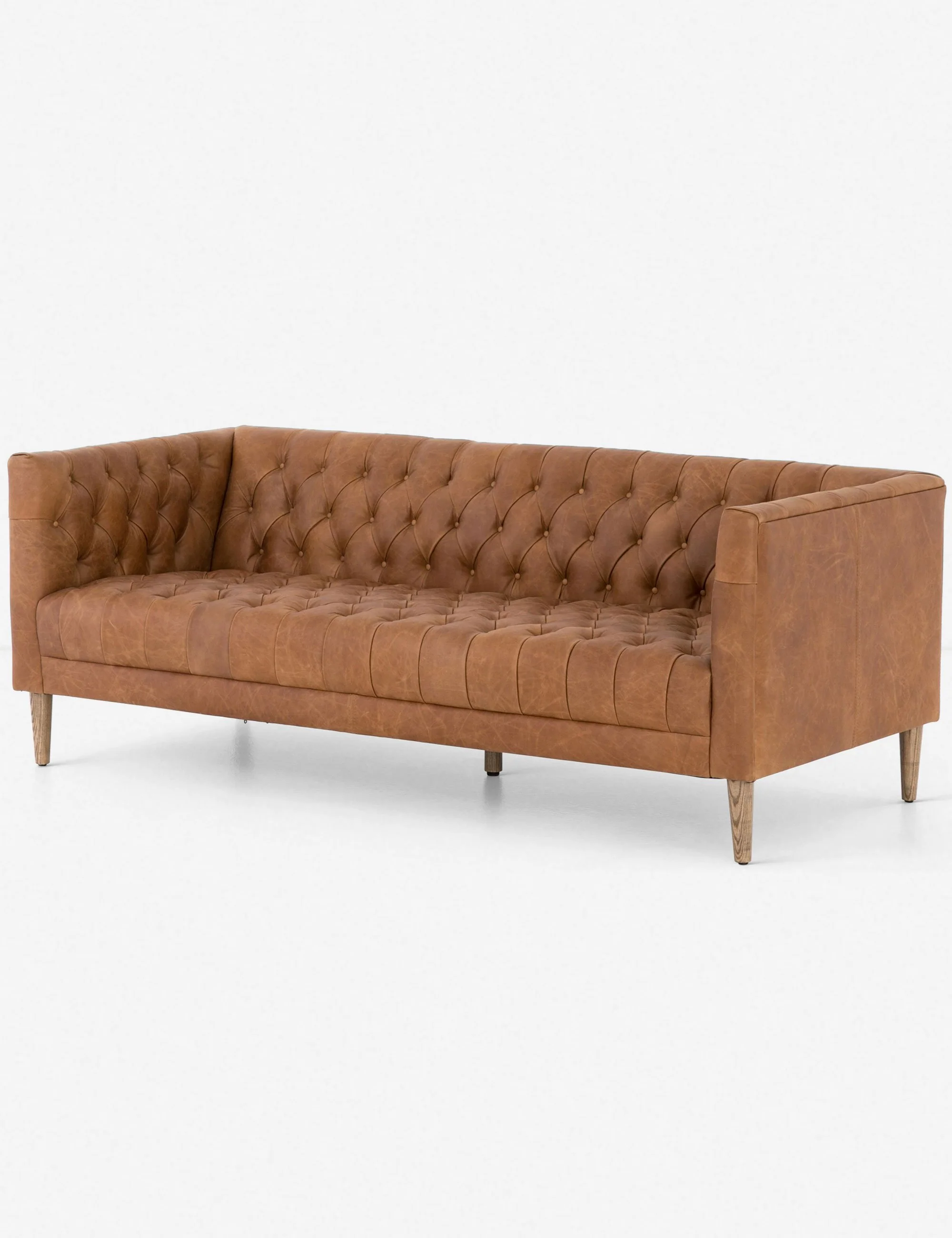 Breanne Leather Sofa - AYG Home Service