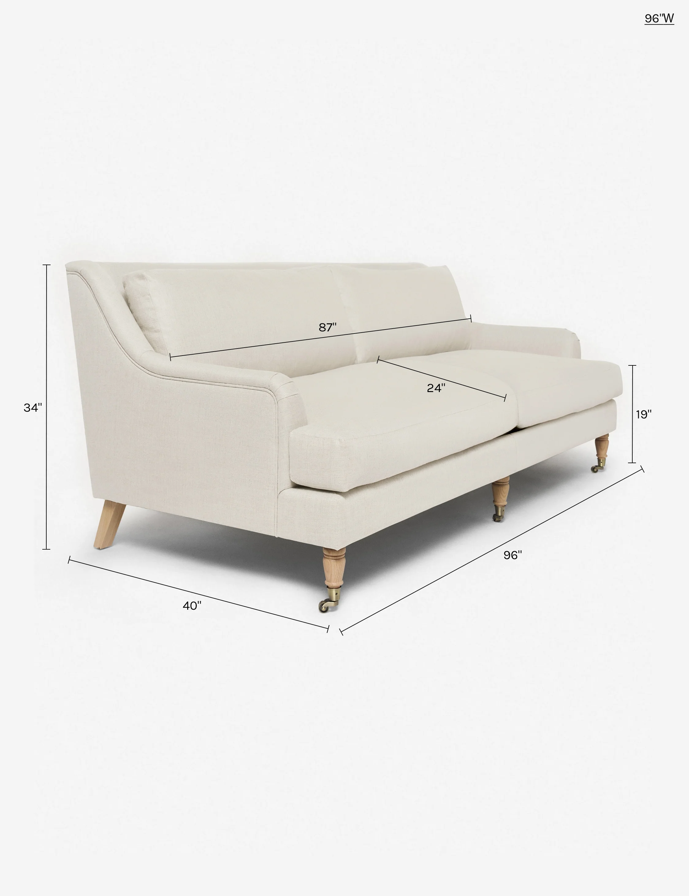 Rivington Sofa by Ginny Macdonald - AYG Home Service