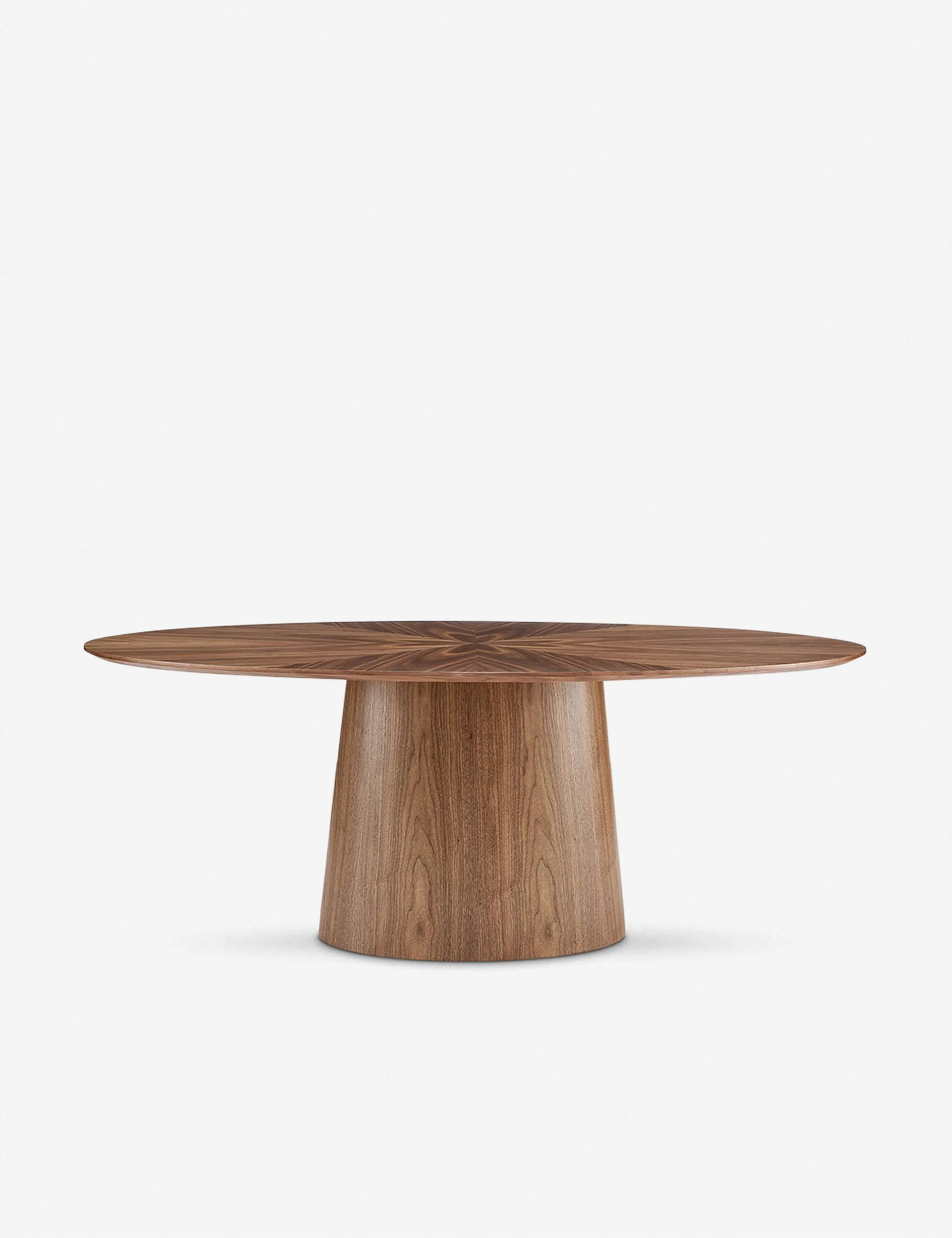Beth Oval Dining Table, Brown - AYG Home Service