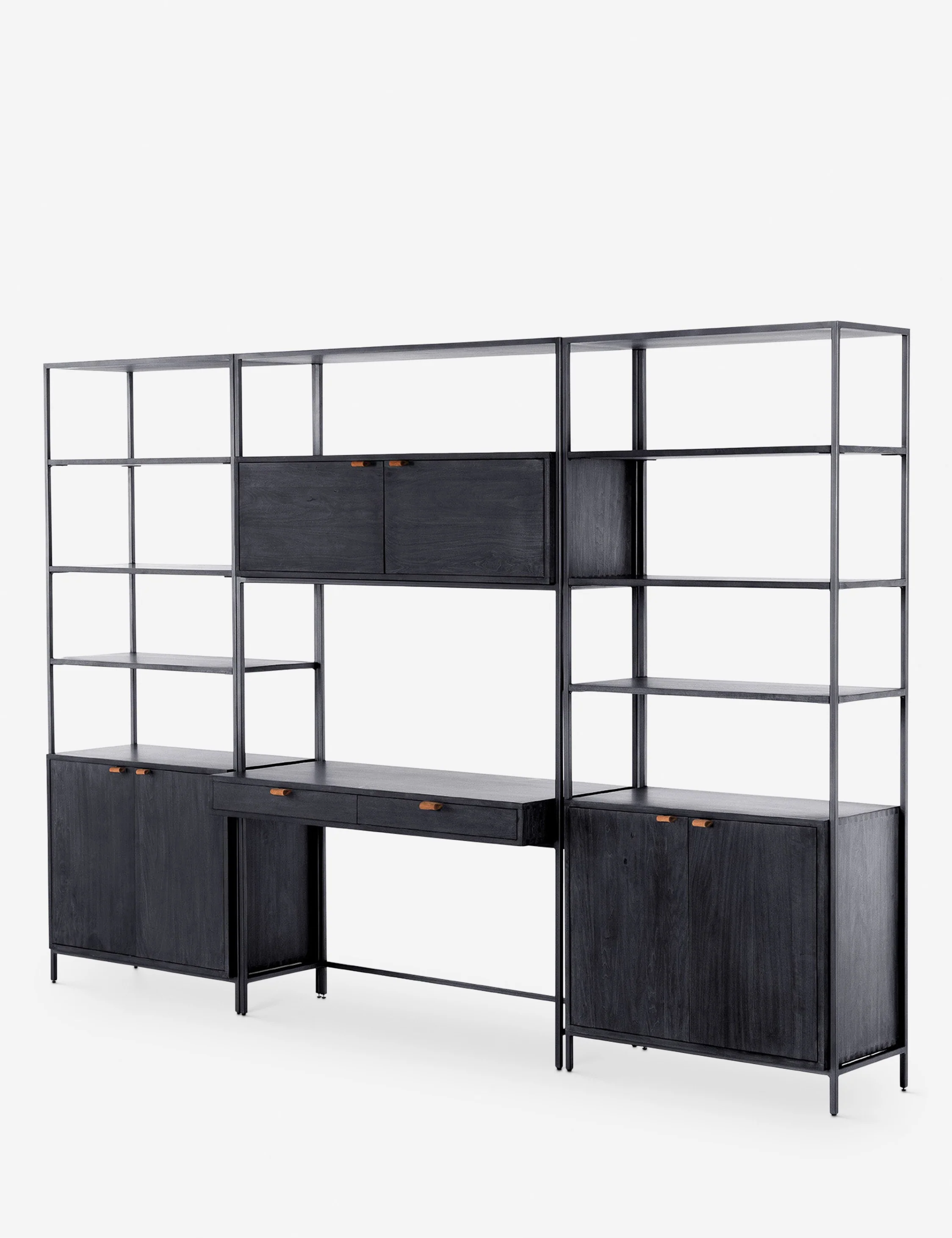 Rosamonde Modular Bookcase Desk - AYG Home Service