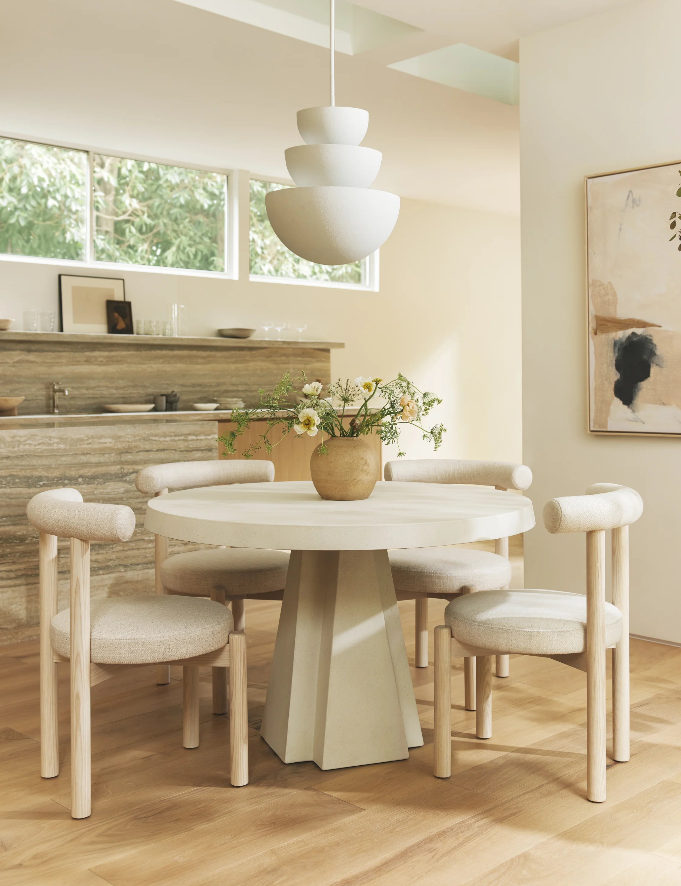 Avila Indoor / Outdoor Round Dining Table - AYG Home Service