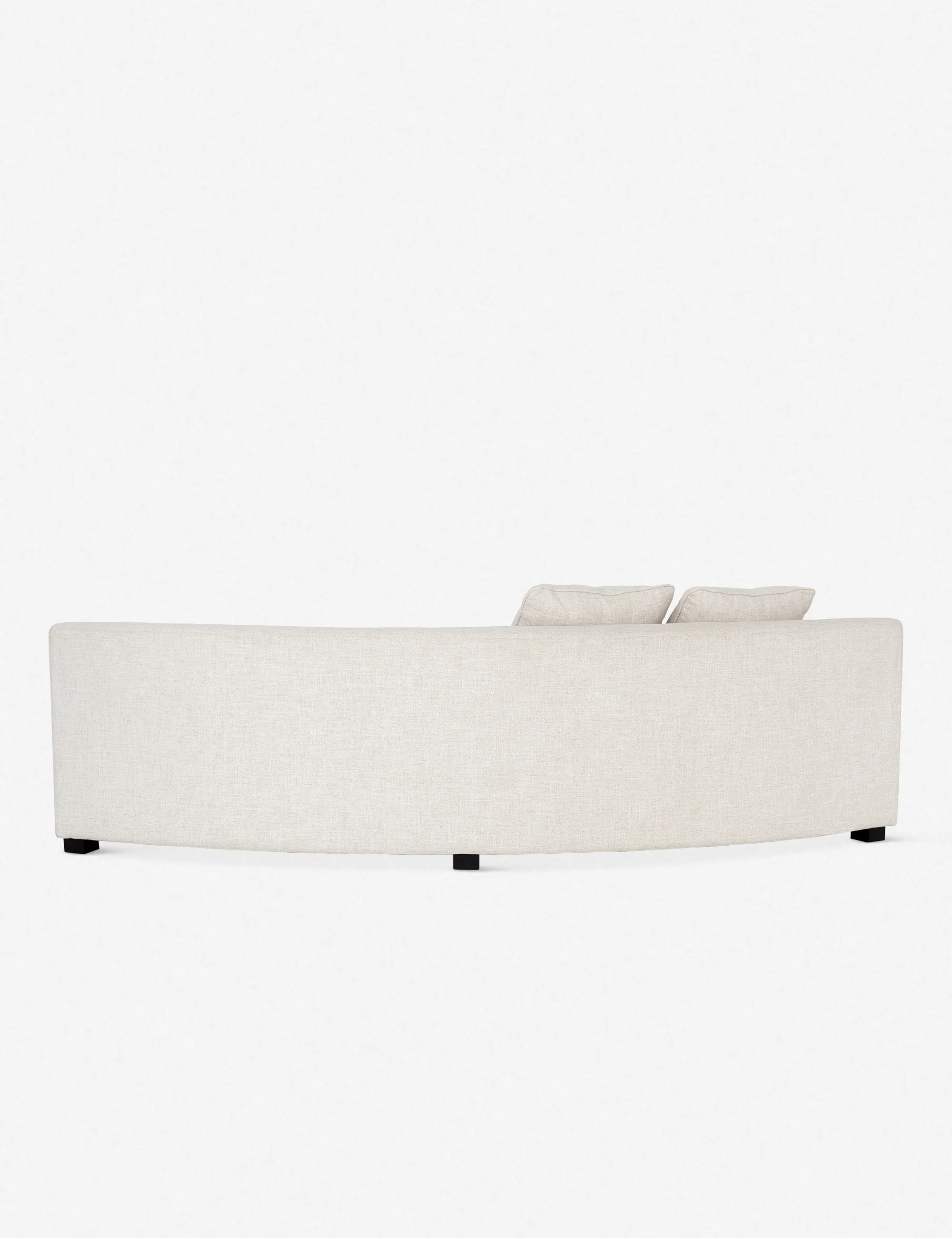 Saban Curved Sofa - AYG Home Service