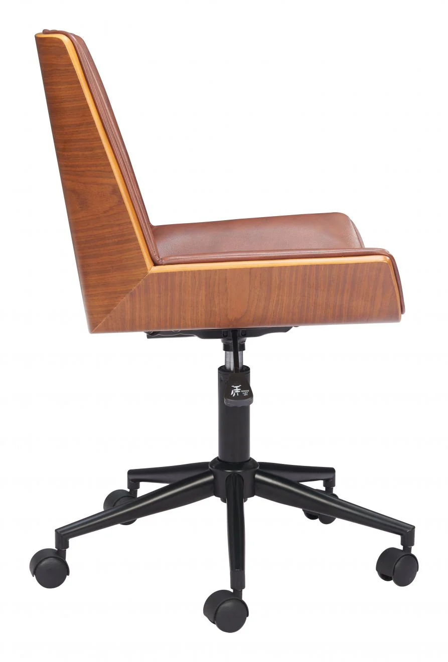 Maker Faux Leather Office Chair - AYG Home Service