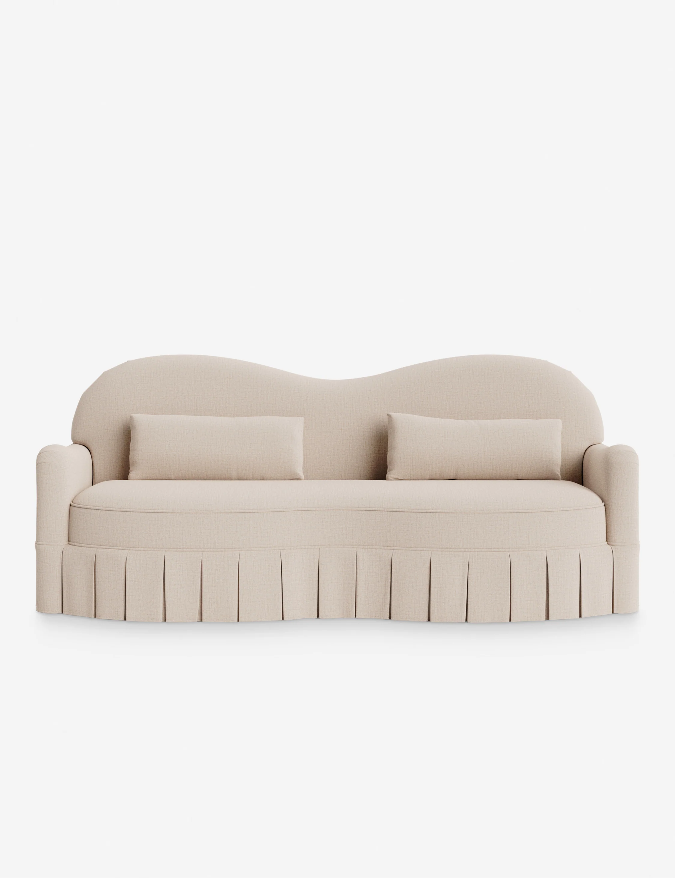 Middleton Skirted Sofa by Ginny Macdonald - AYG Home Service