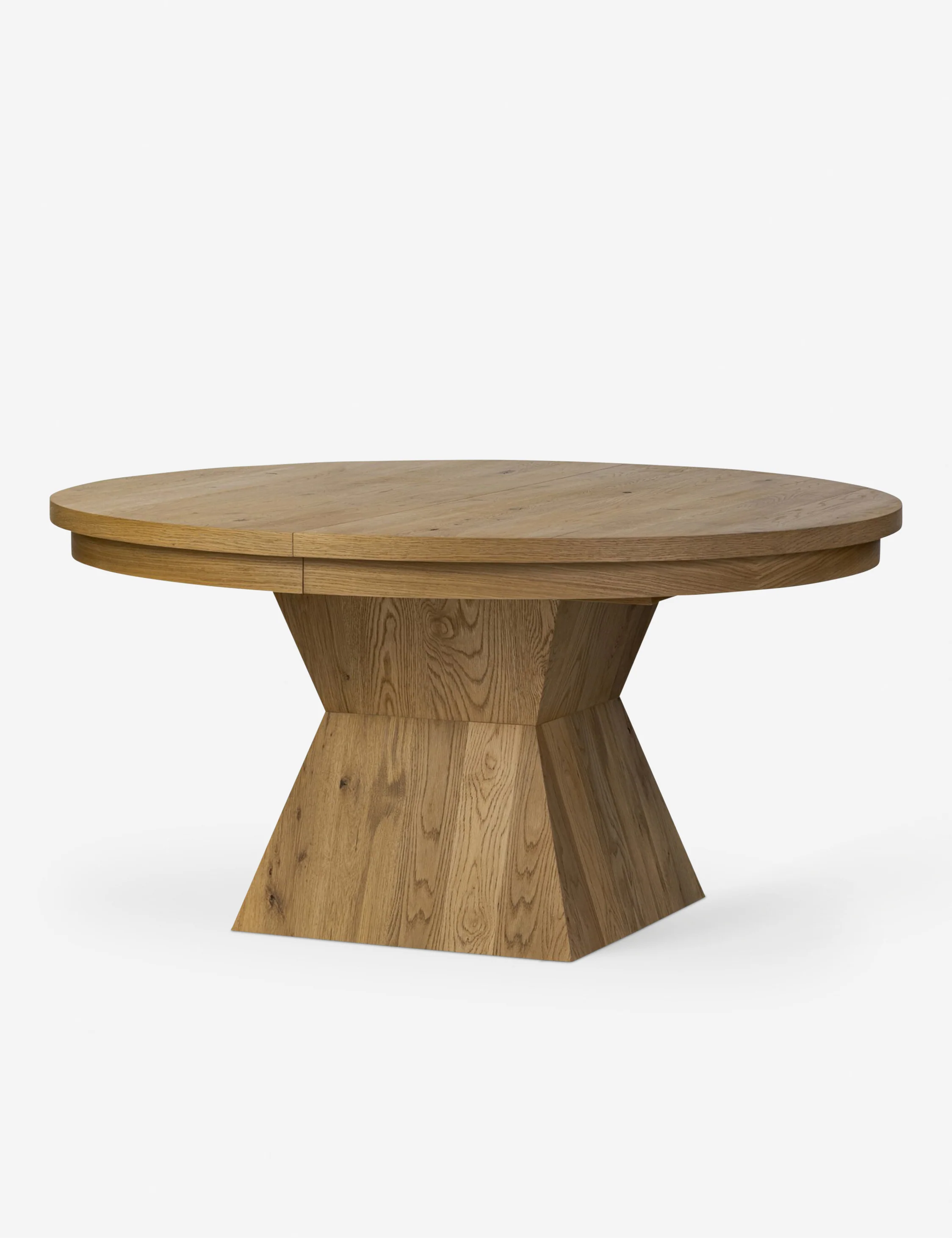 Hermoza Extendable Round Dining Table - AYG Home Service