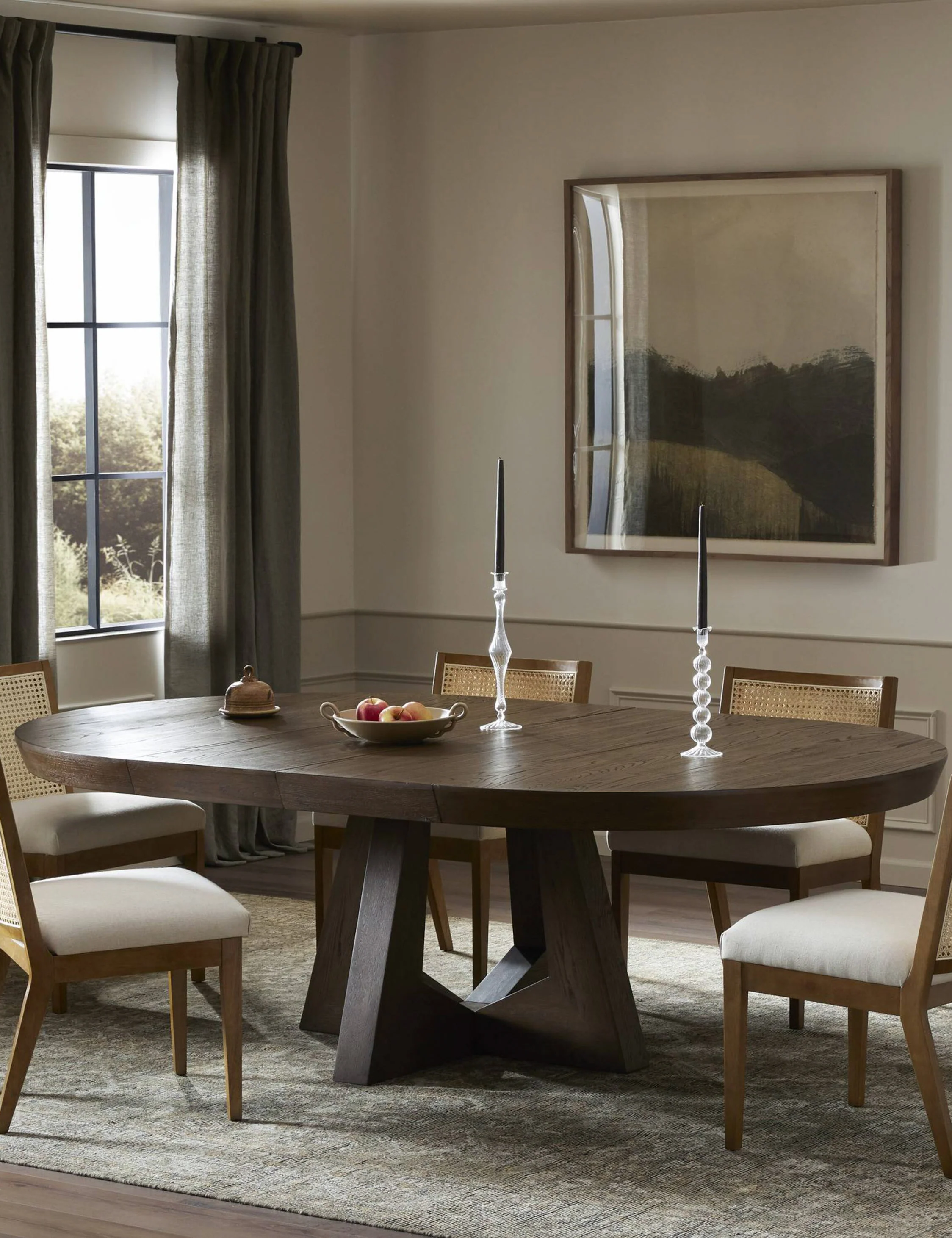 Sacasa Extendable Round Dining Table - AYG Home Service