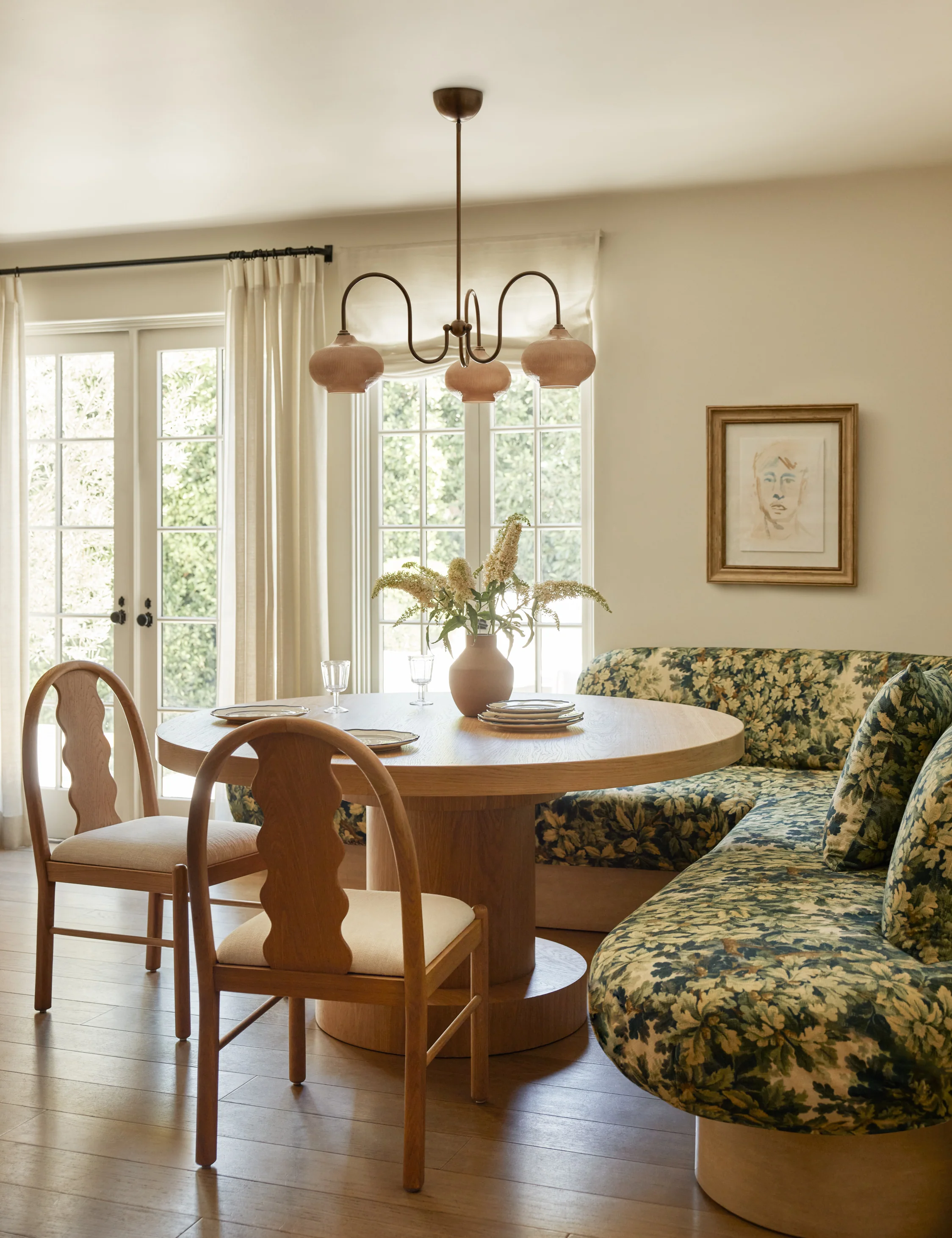 Karine Round Dining Table - AYG Home Service