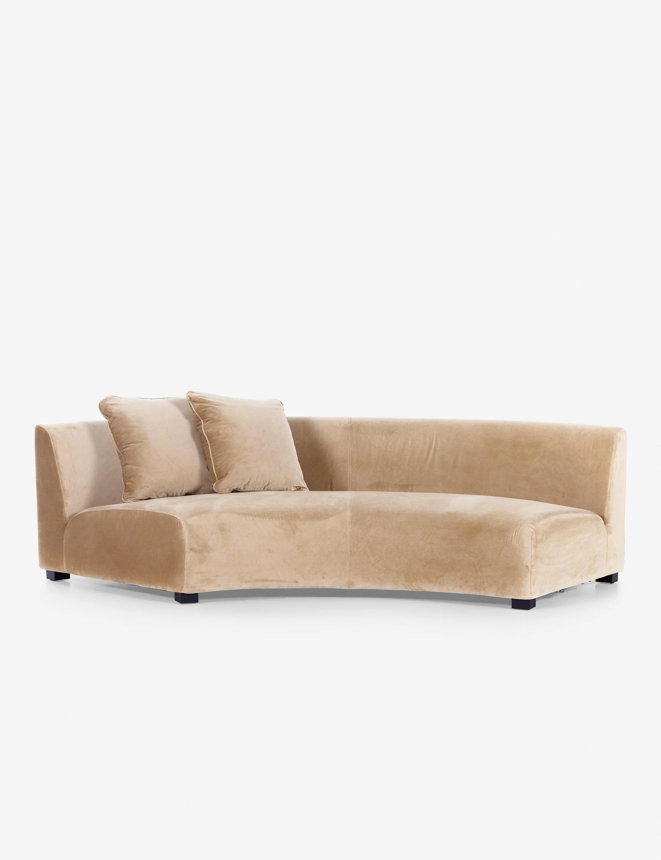 Saban Curved Sofa - AYG Home Service
