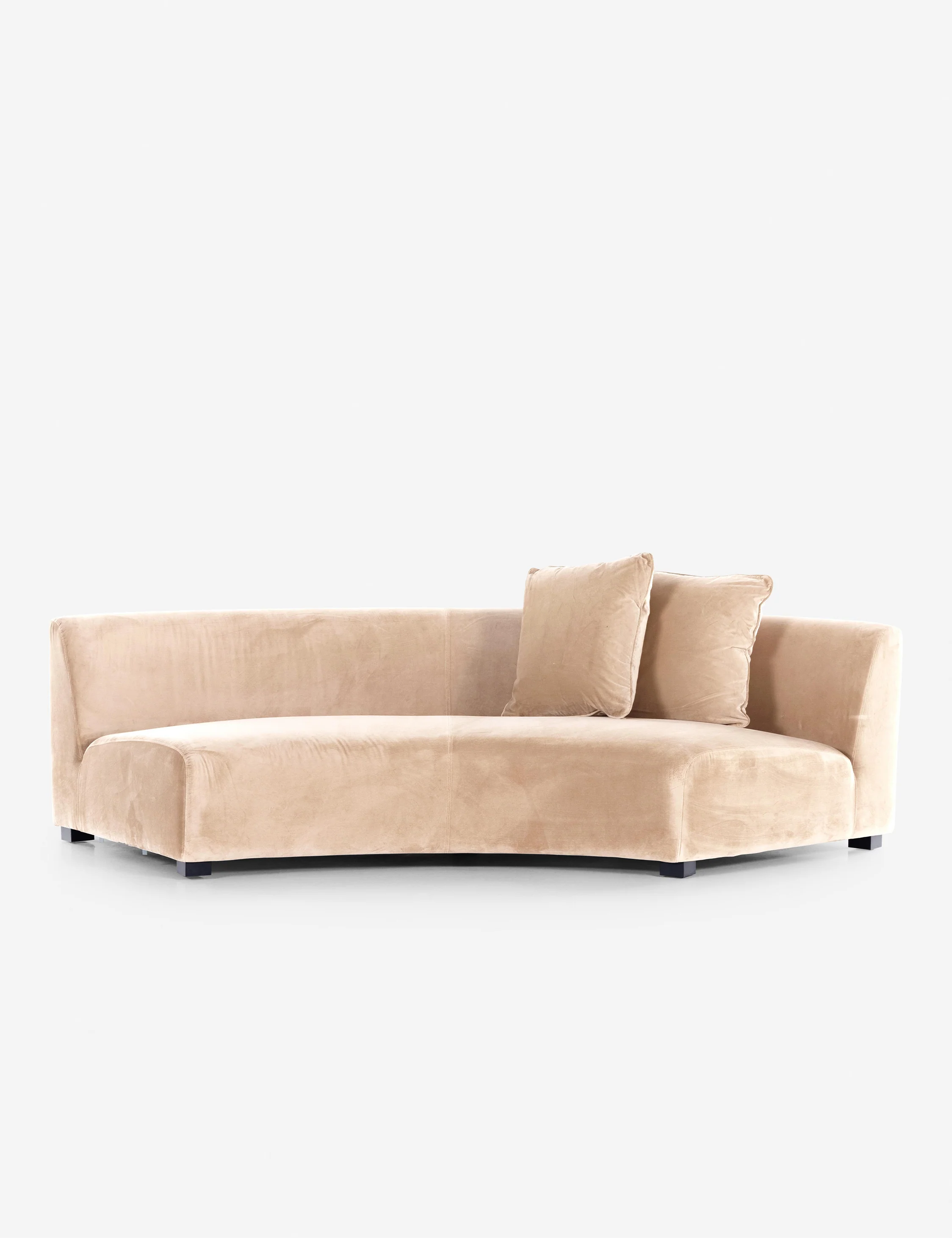 Saban Curved Sofa - AYG Home Service
