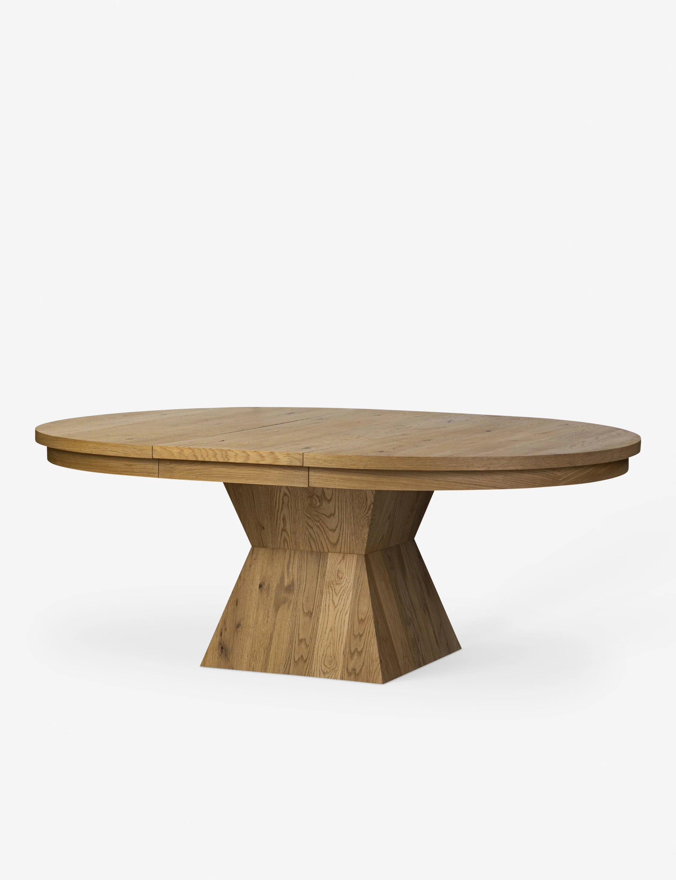 Hermoza Extendable Round Dining Table - AYG Home Service