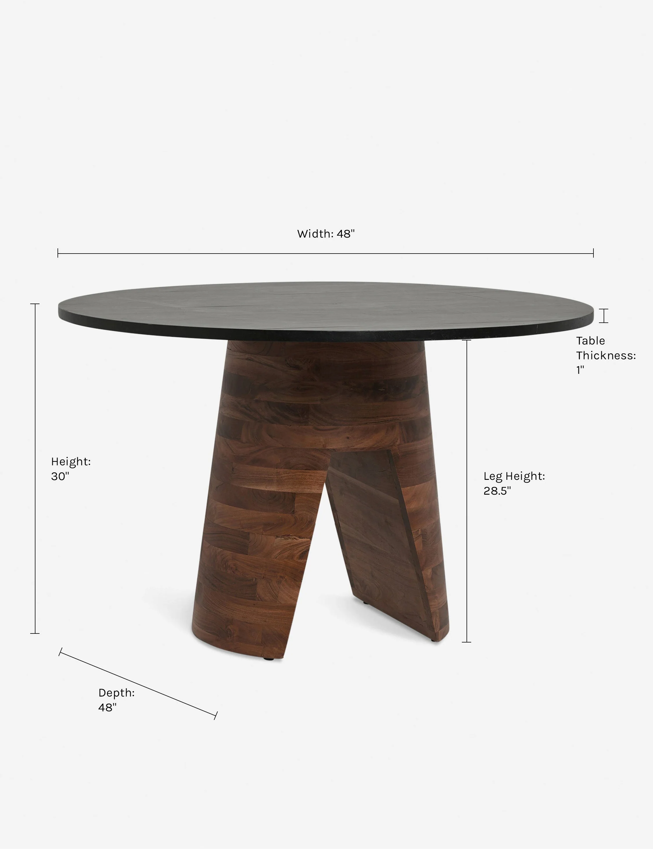 Adler Round Dining Table - AYG Home Service
