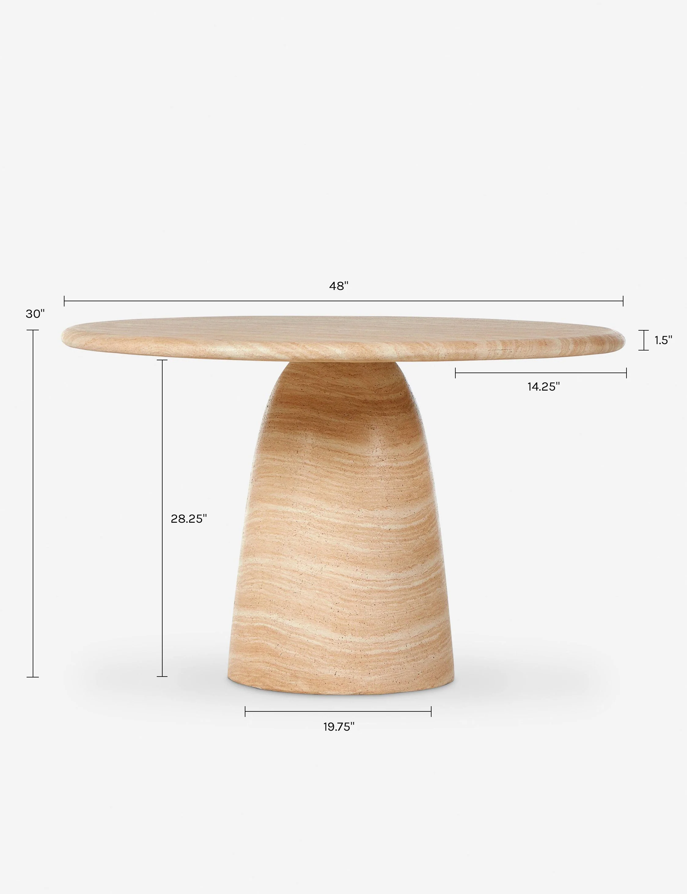 Vinci Round Dining Table - AYG Home Service
